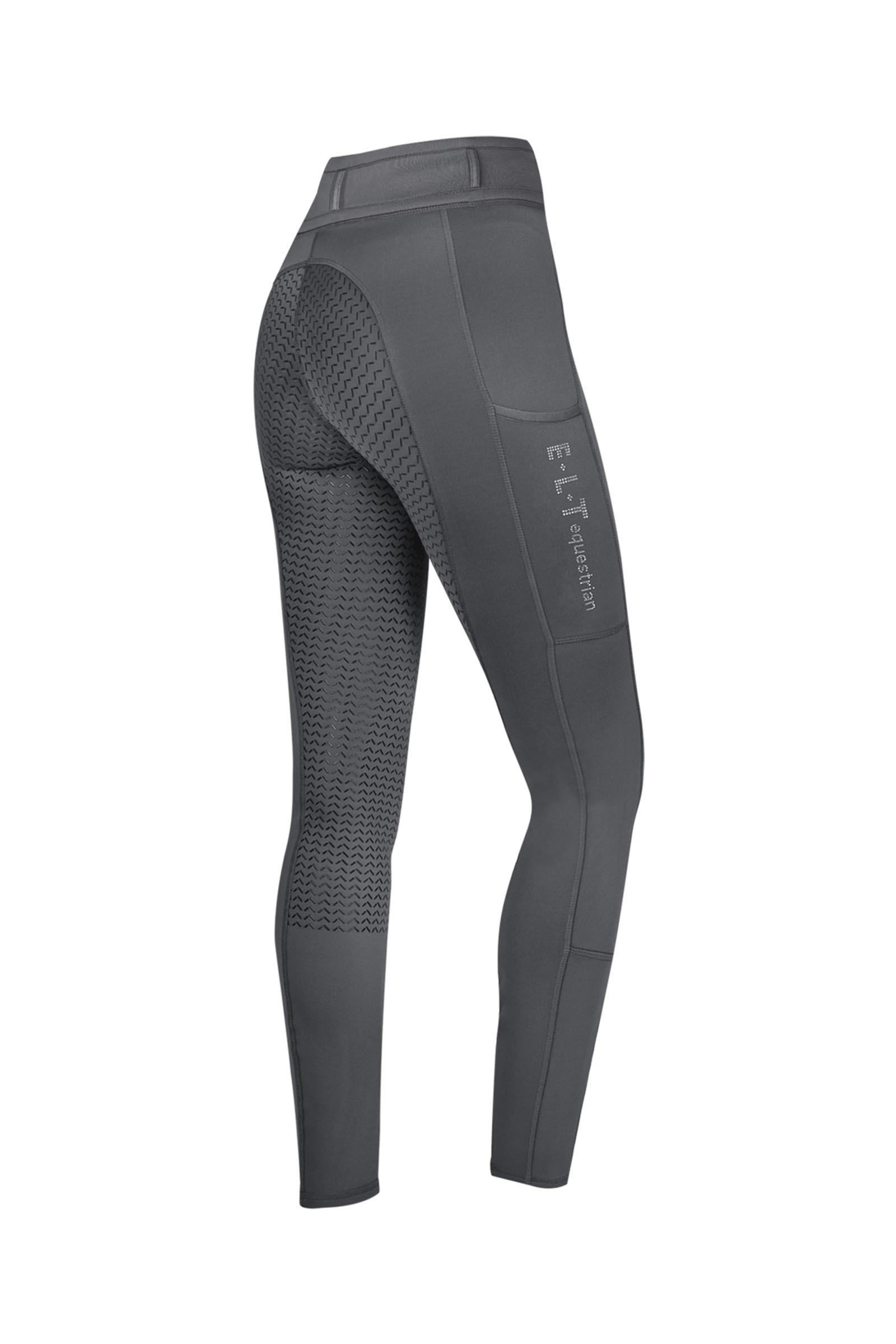 Asphalt ELT Ella Glam Dziecięce Legginsy Jeździeckie