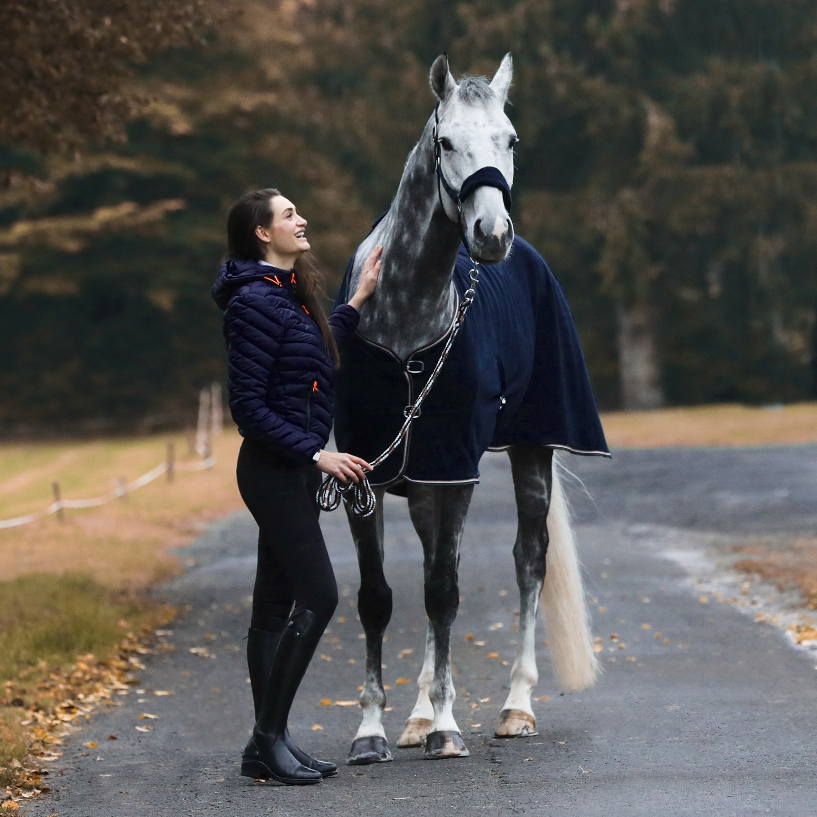 Kantar Horze Kiel z polarowym podszyciem
