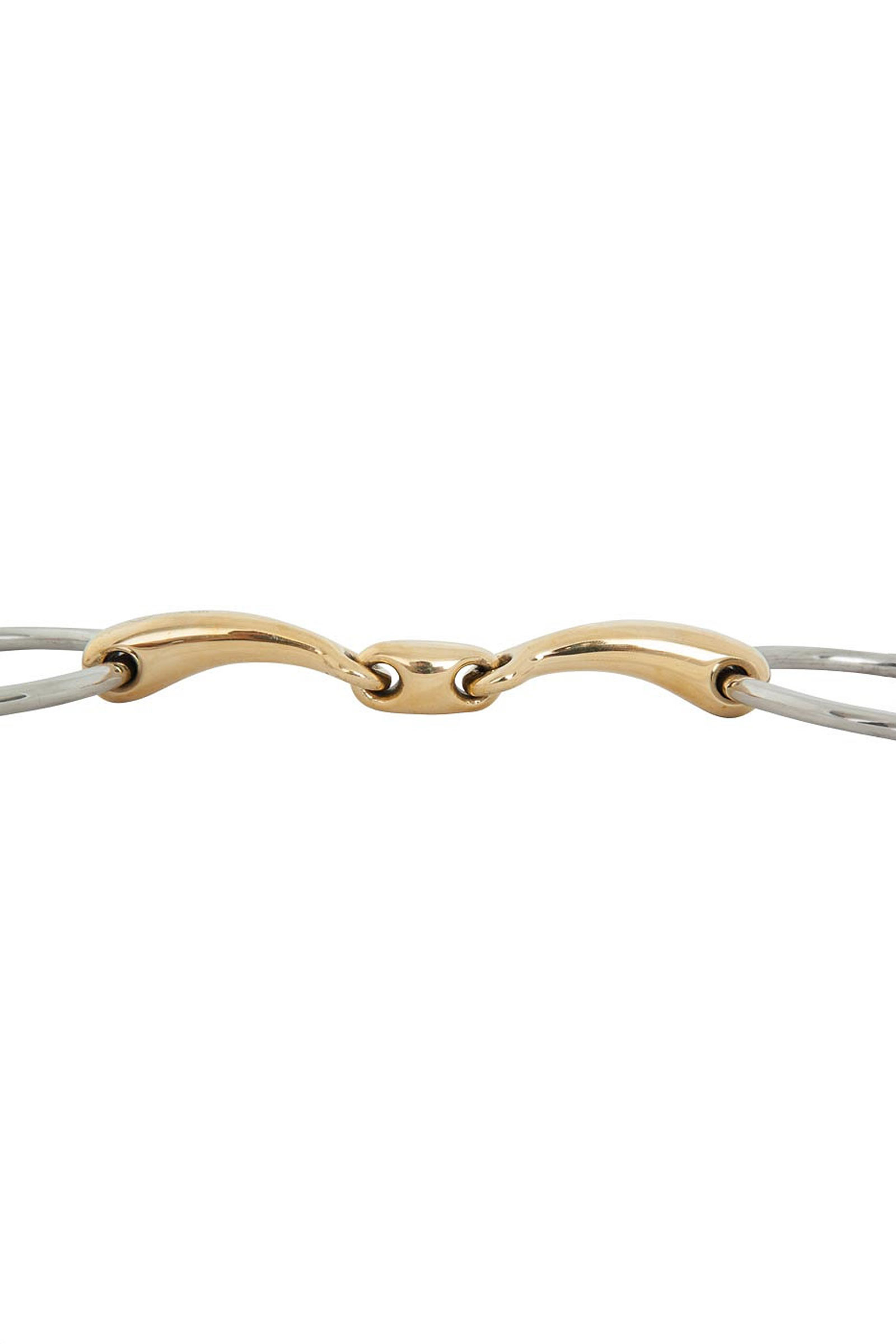 BR Soft Contact wędzidło z luźnymi k&oacute;łkami, podw&oacute;jnie łamane, 14 mm