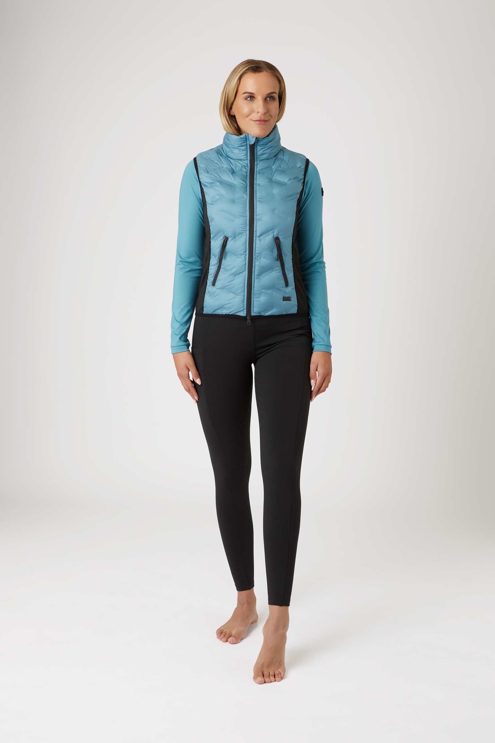 Kamizelka damska, lekka z wypełnieniem Horze Shelly