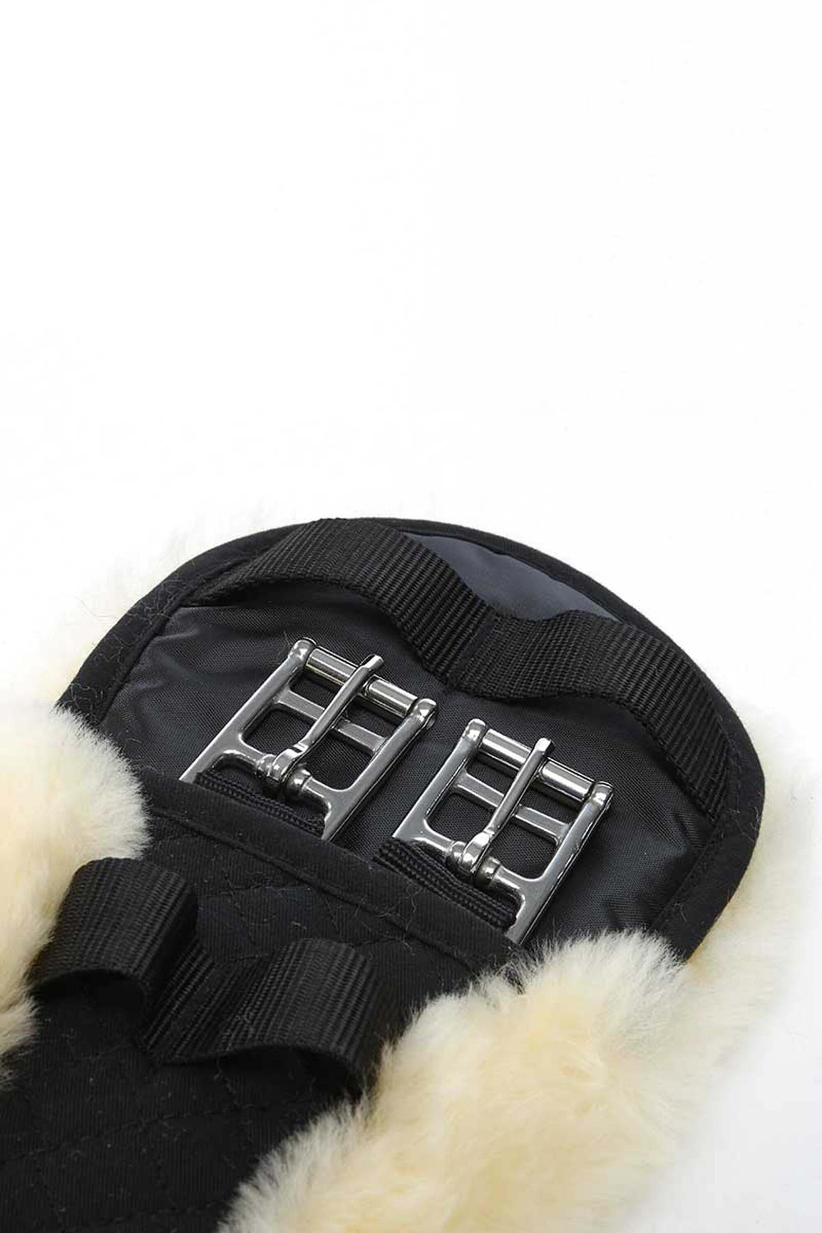 Wygodny popręg Kavalkade z owczej skóry