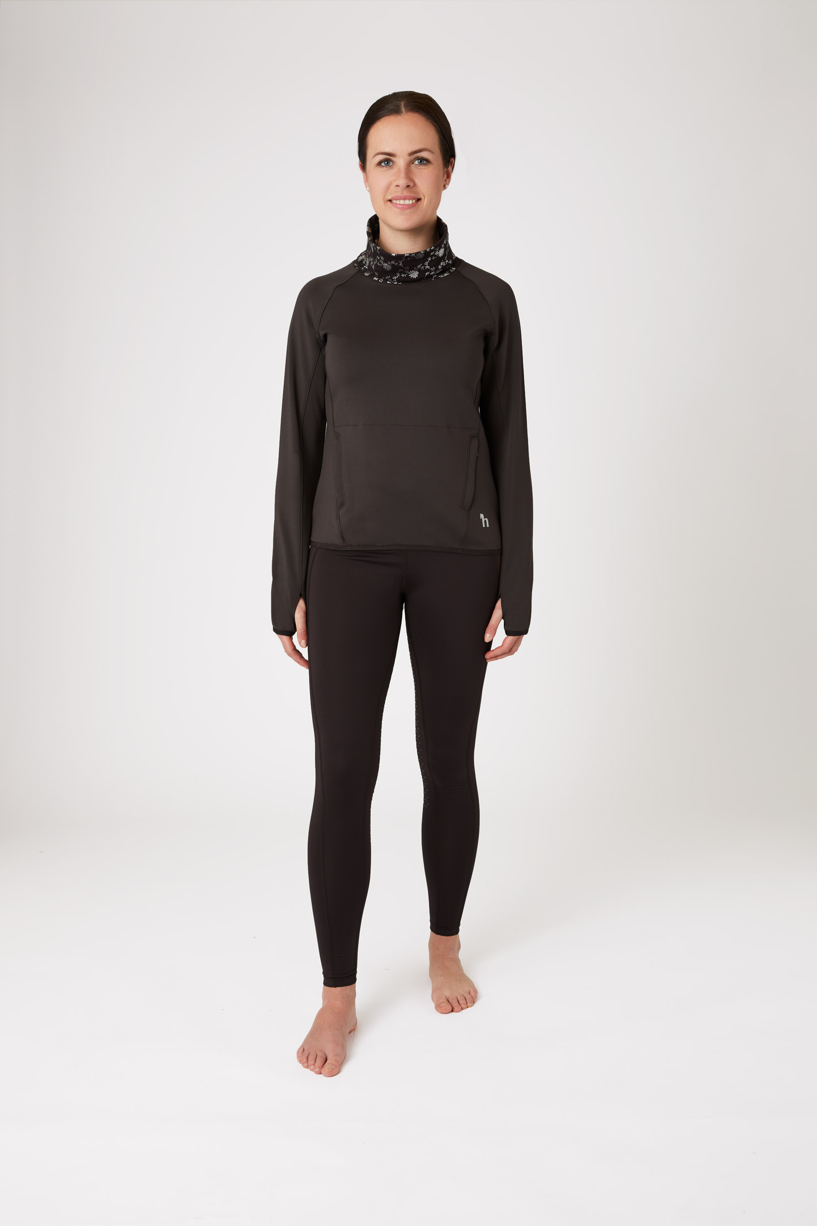 Horze Kaitlin Damska bluza z motywem kwiatowym