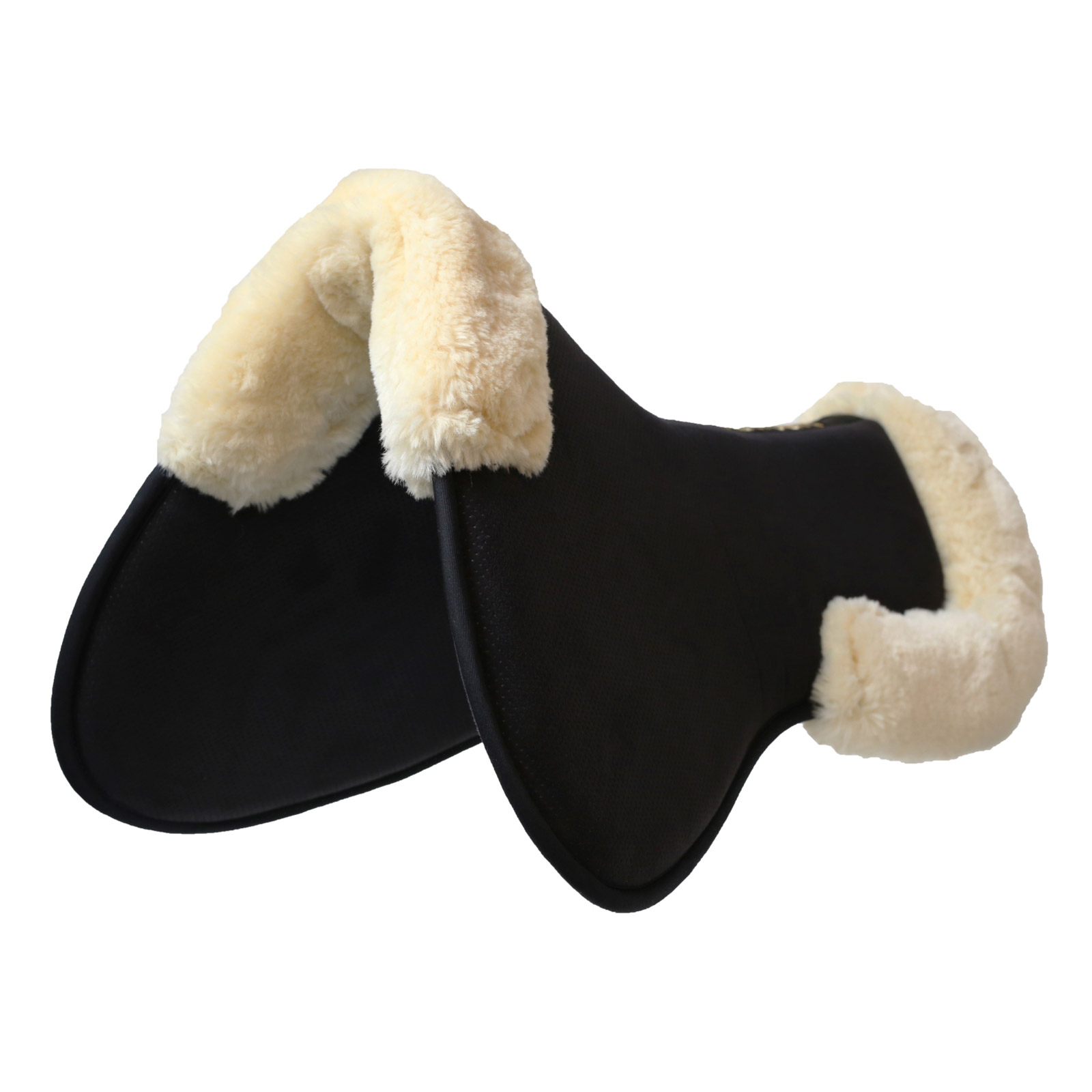 Natural Podkładka pod siodło anatomiczna, z futrem owczym Kentucky Horsewear Sheepskin Anatomic Absorb
