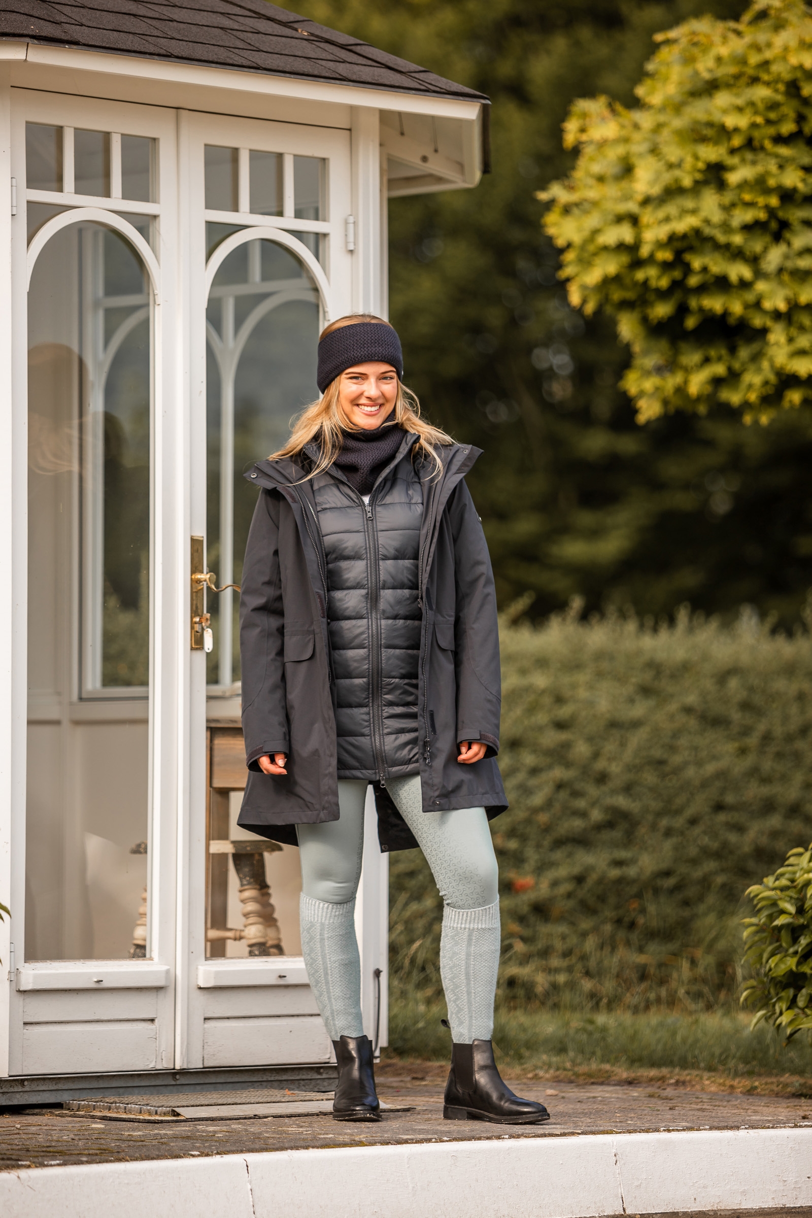 Horze Isabella Damska kurtka ocieplana 3-w-1