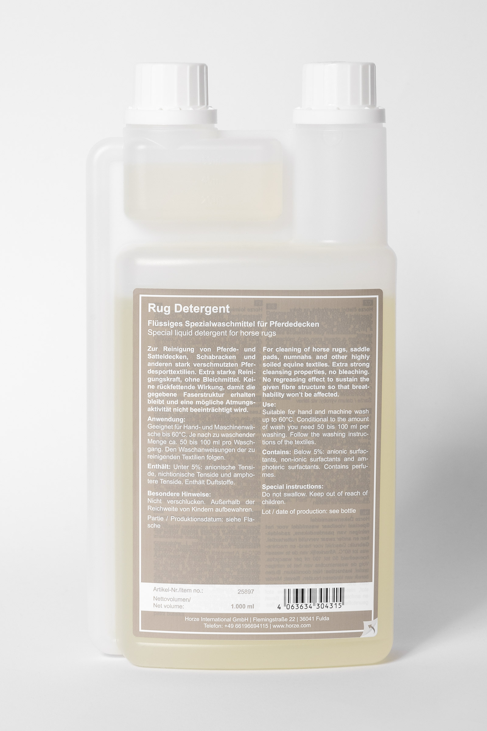 Horze Rug Detergent, preparat do prania derek, 1 l