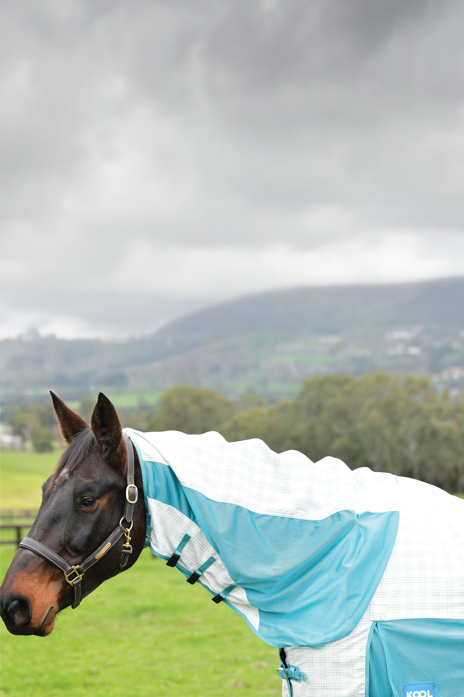 Weatherbeeta Kool Coat Bawełna Airstream Ii Detach-A-Neck