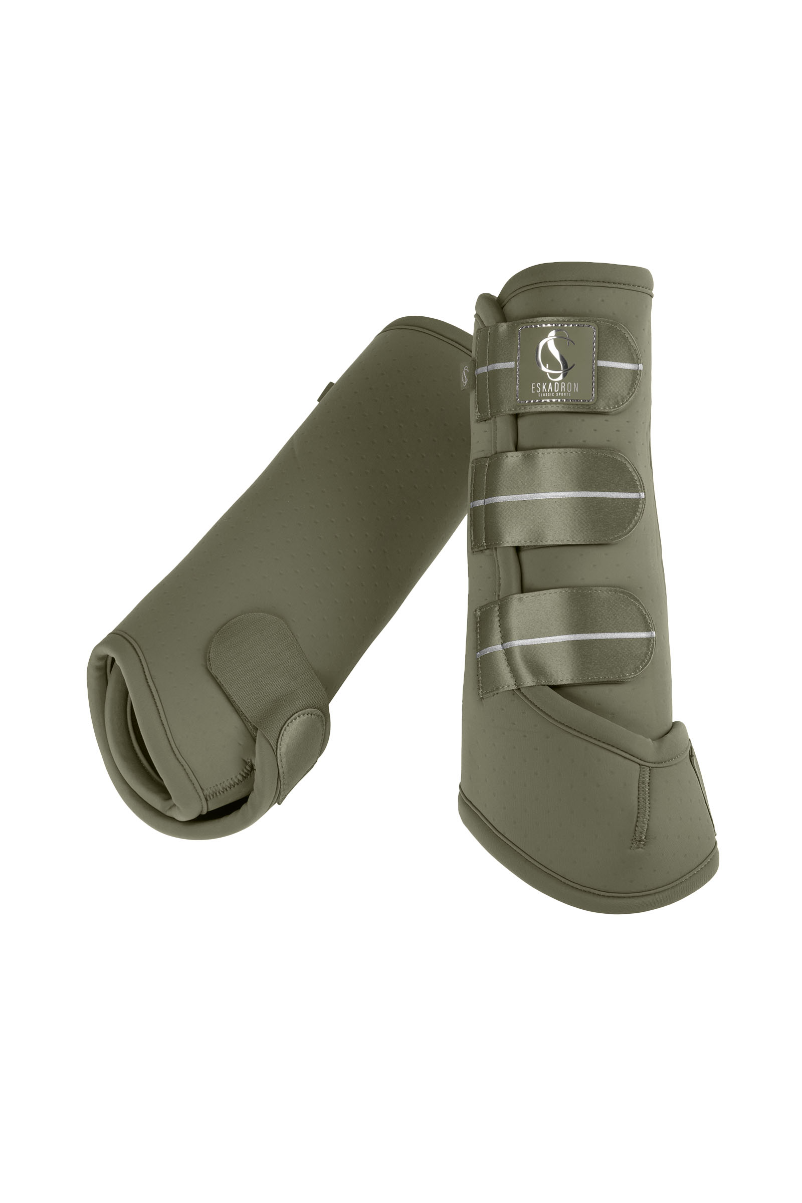 dusty olive Eskadron Classic Sports SS25 Pro Dressage ochraniacze skokowe, tylne