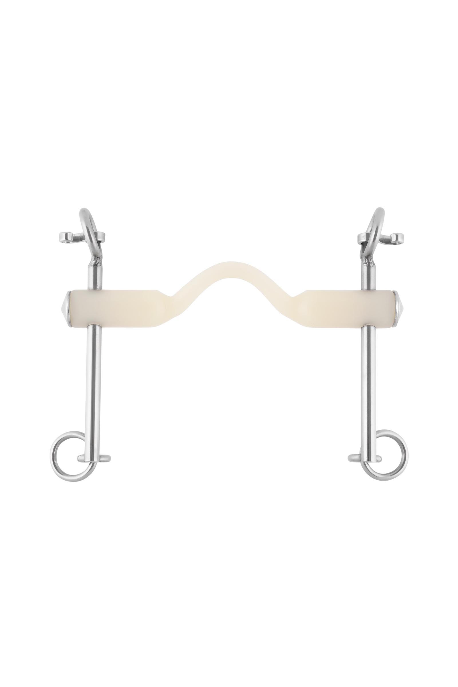 Wędzidło munsztukowe Sprenger Nathe 20mm, z portem, długie czanki (dolna czanka 7cm)