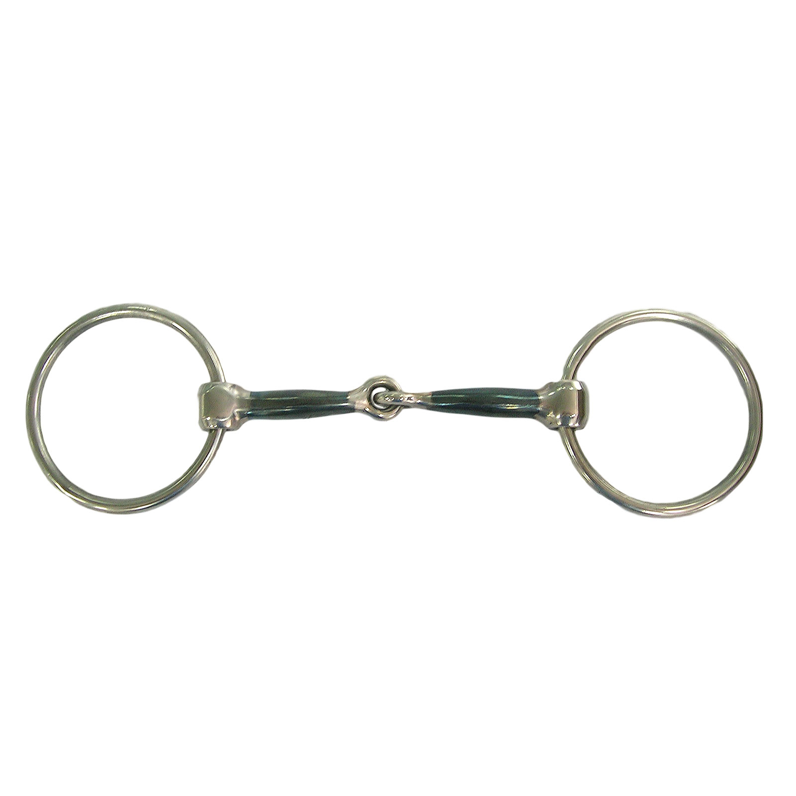 Wędzidło Karlslund 2-częściowe niebieskie