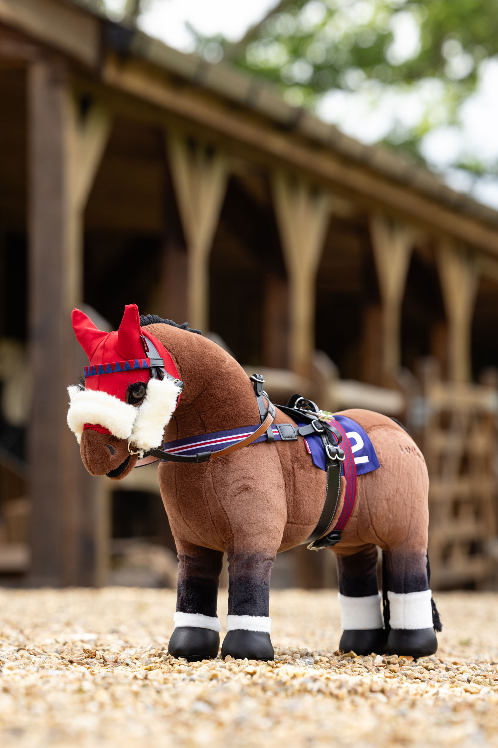 LeMieux Toy Pony siodło wyścigowe i napierśnik zestaw