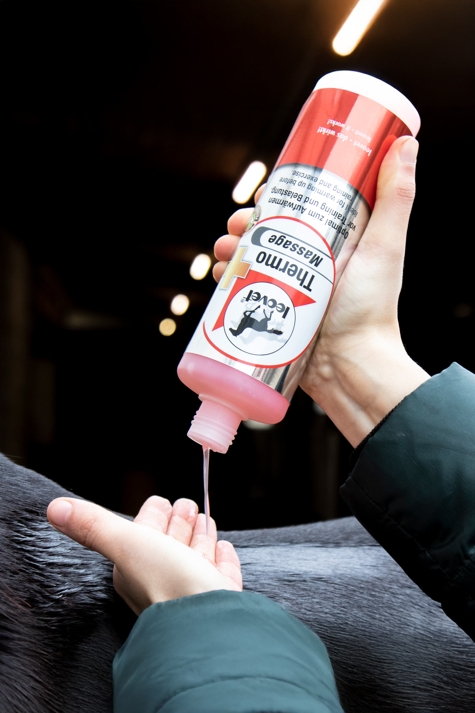 Leovet Thermo-Massage - Żel rozgrzewający