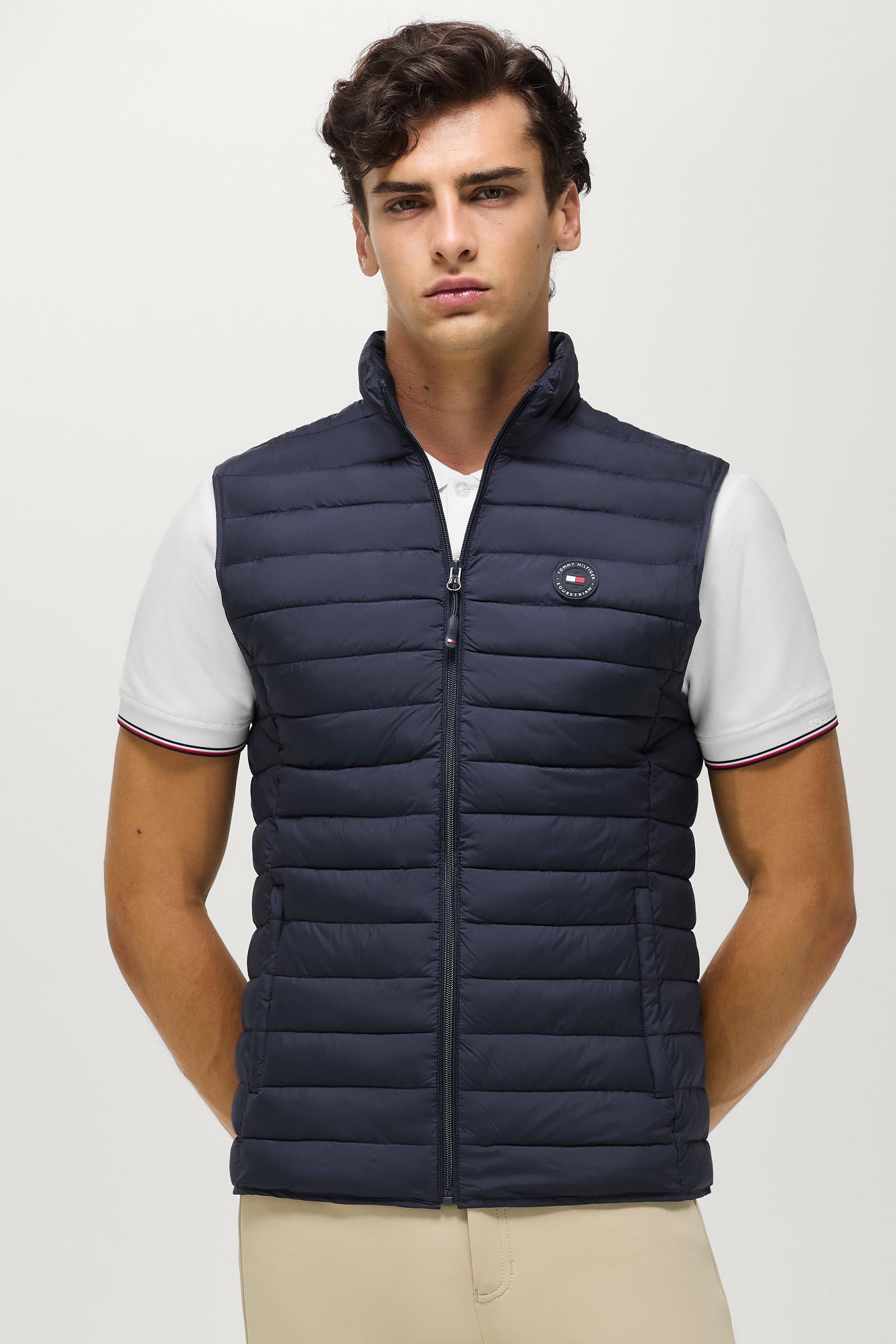 Tommy Hilfiger Equestrian Montero męska kamizelka pikowana