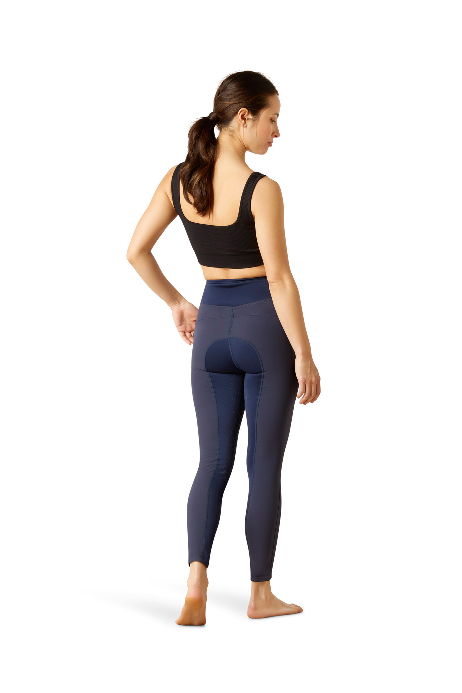 Damskie legginsy do jazdy konnej Half Grip Ariat Boreas