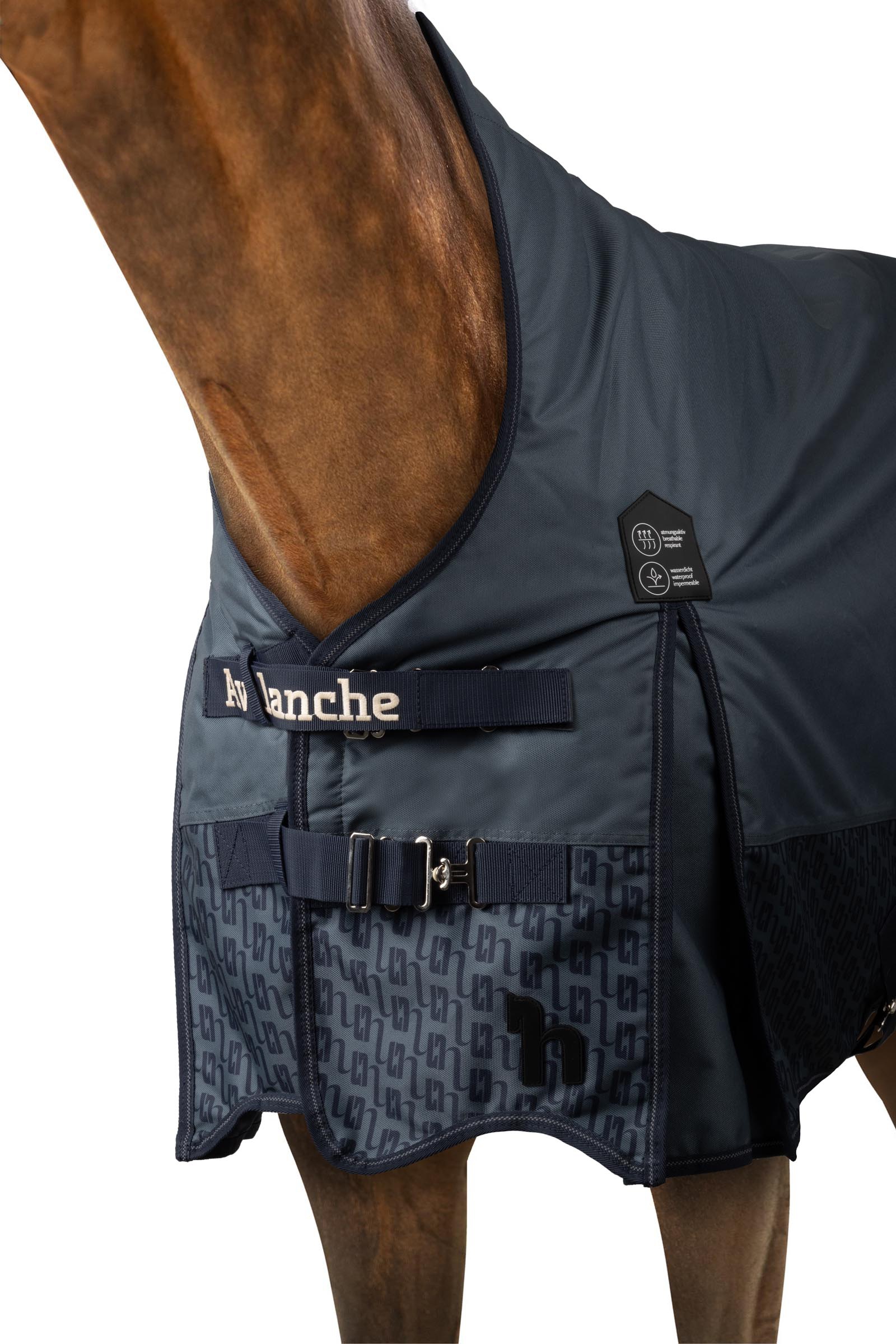 Derka padokowa/przeciwdeszczowa z kołnierzem Horze Avalanche 1200D 150g