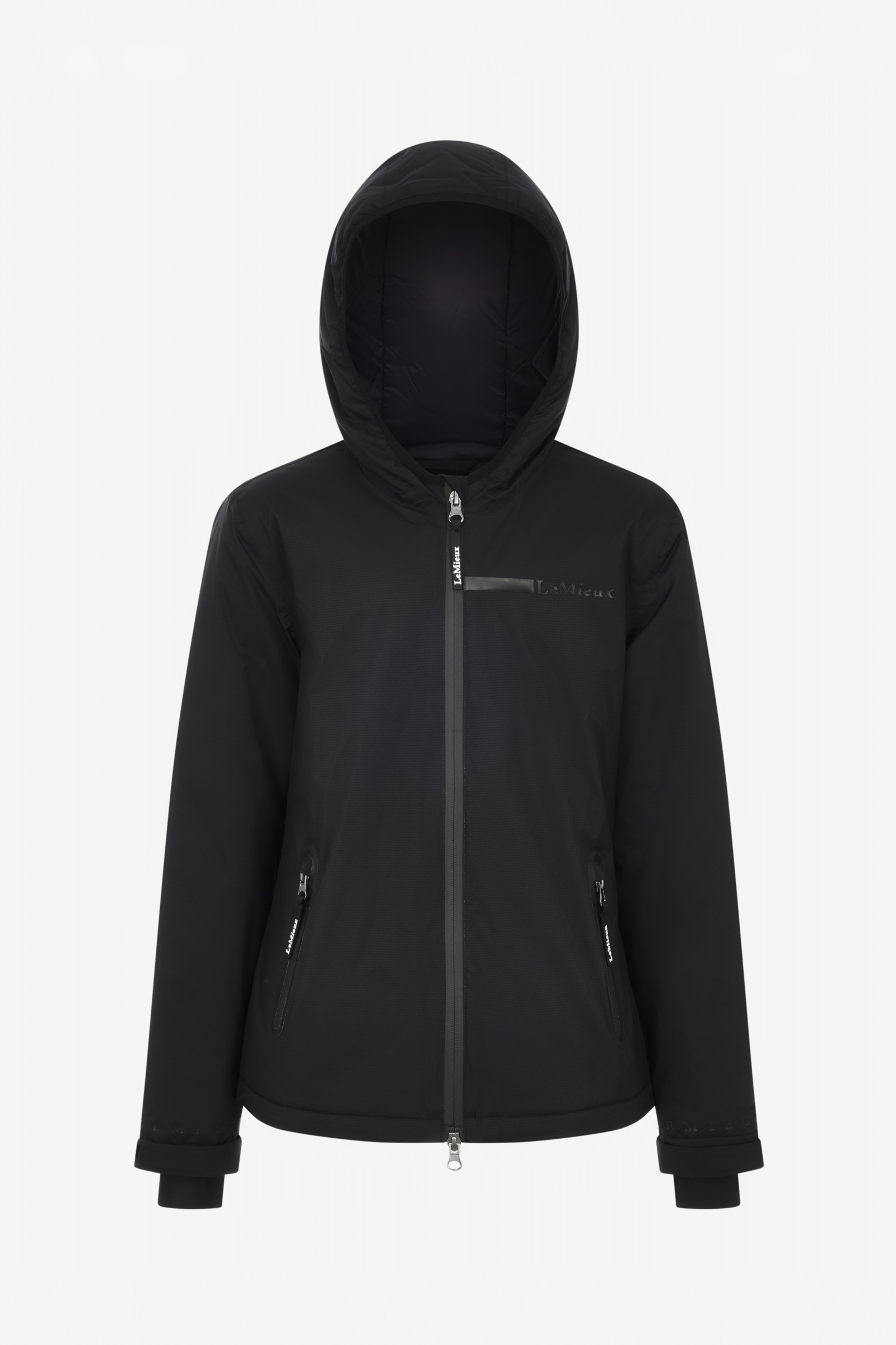 Black LeMieux Young Rider Thea dziecięca kurtka wodoodporna