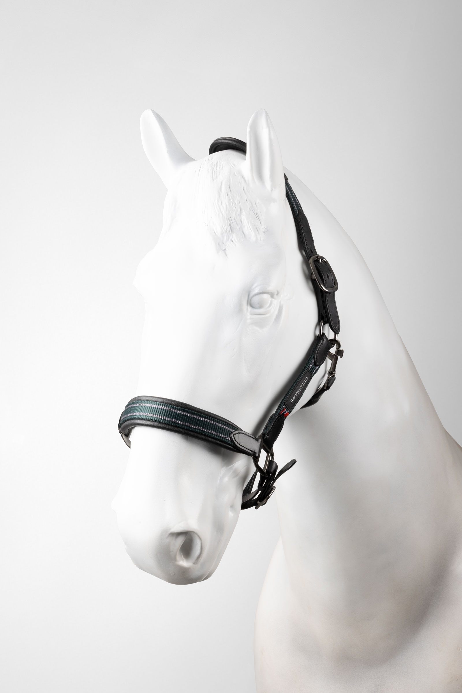 Scarab Green B Vertigo Lennox skórzany kantar