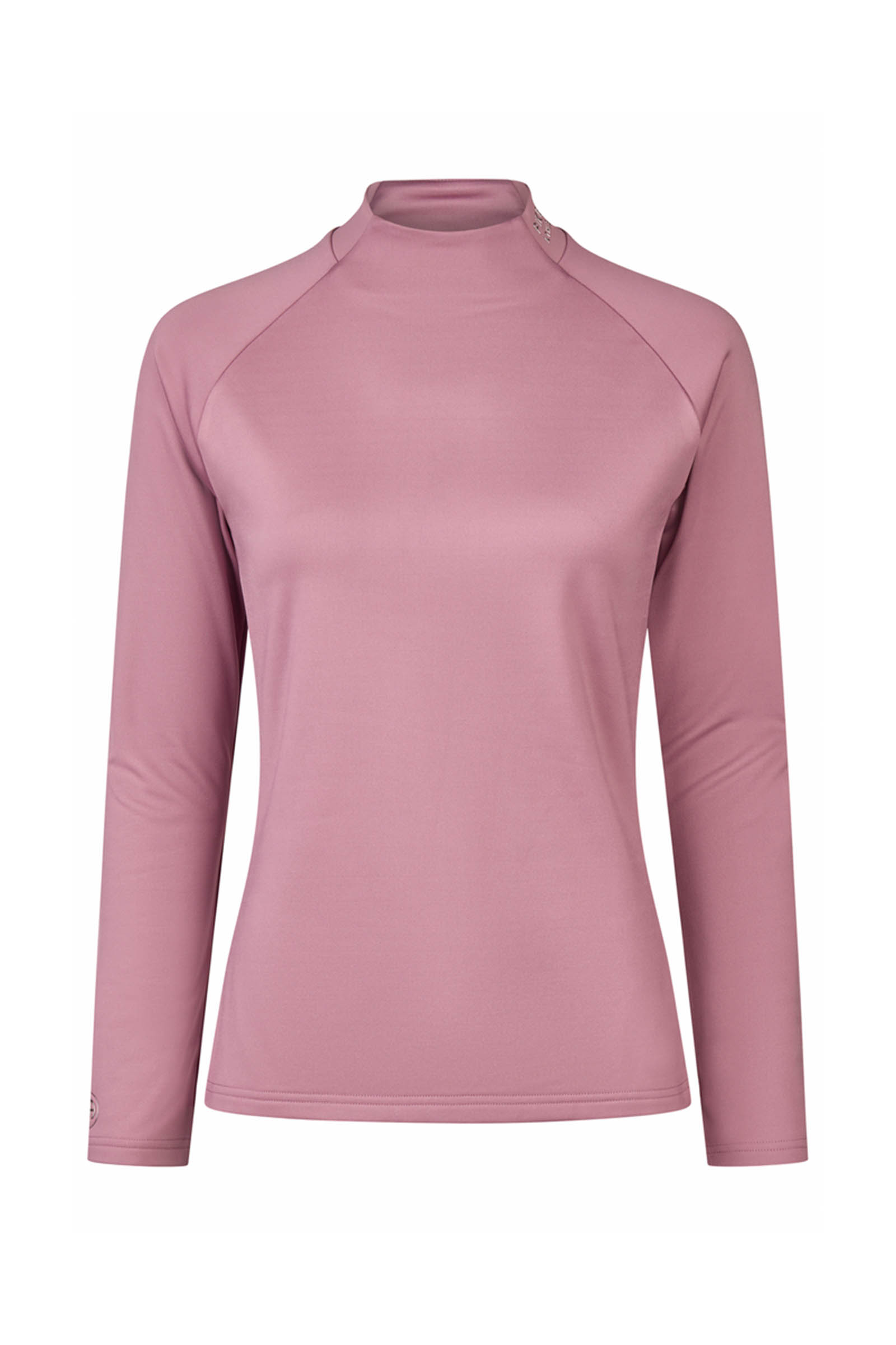 Berry Blush Pikeur Athleisure damska koszulka z golfem