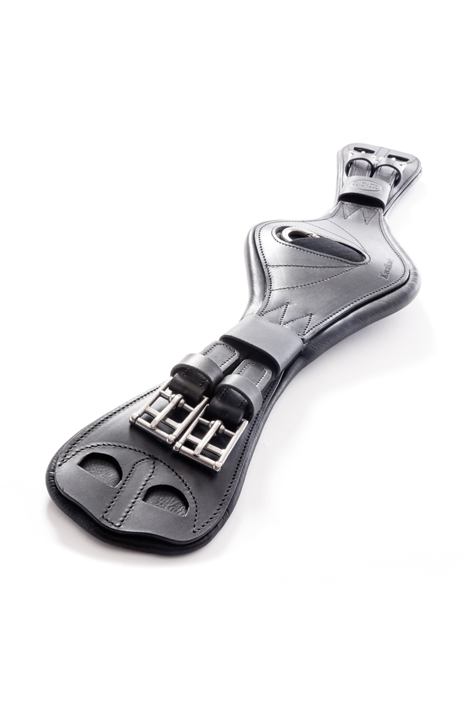 Kavalkade Julius Olejowany Sk&oacute;rzany Kr&oacute;tki Strzemień z Elastykiem