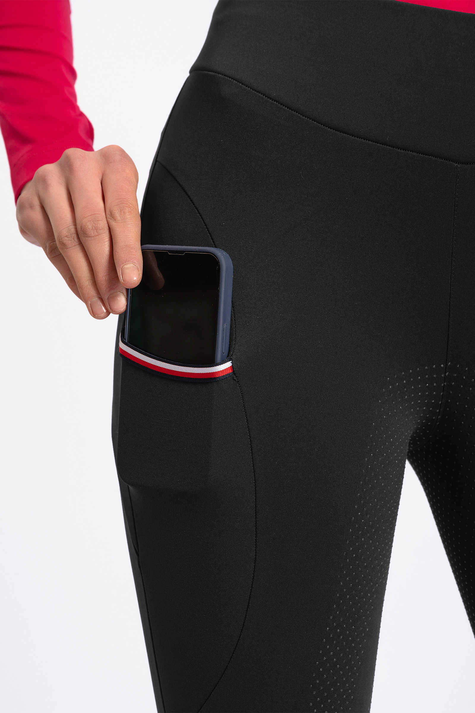 Damskie zimowe rajstopy Ridign z pełną przyczepnością Tommy Hilfiger Equestrian Elmira