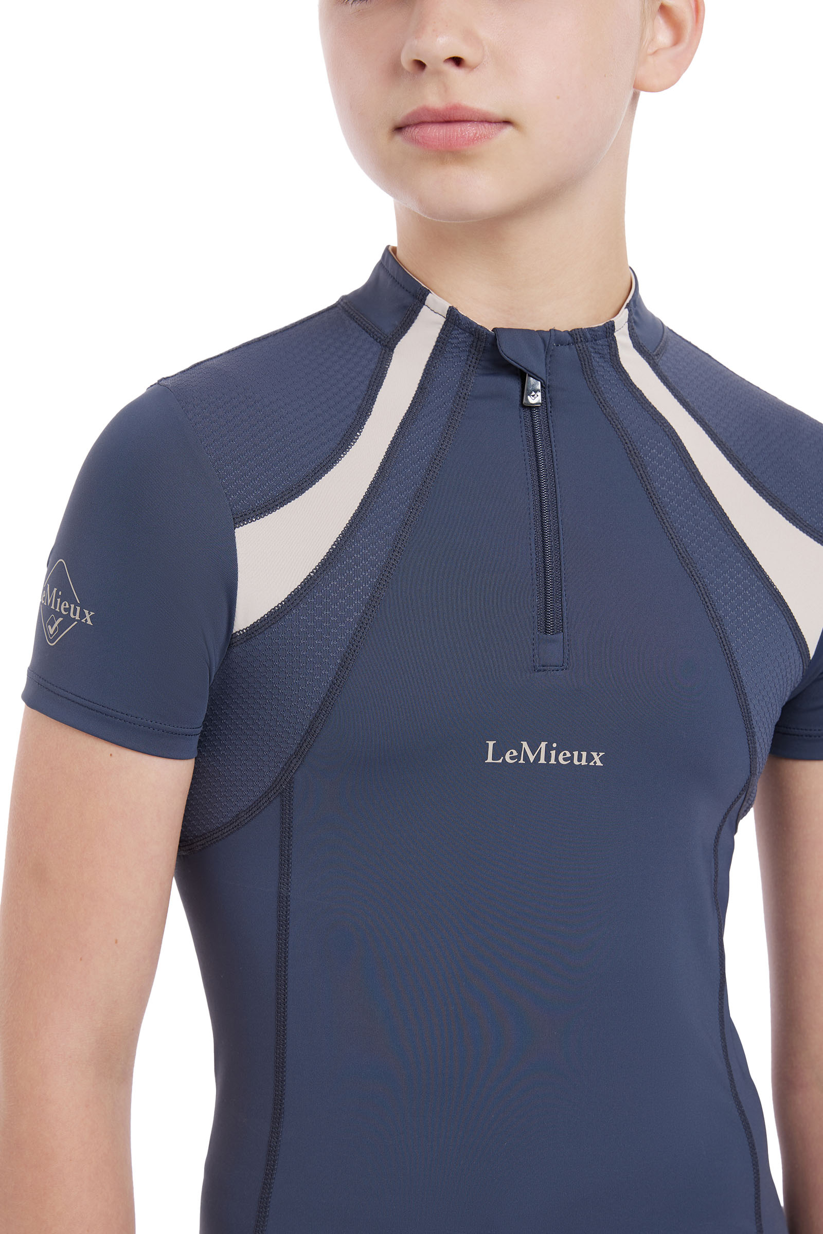 LeMieux Young Rider koszulka z kr&oacute;tkim rękawem Mia Mesh warstwa bazowa