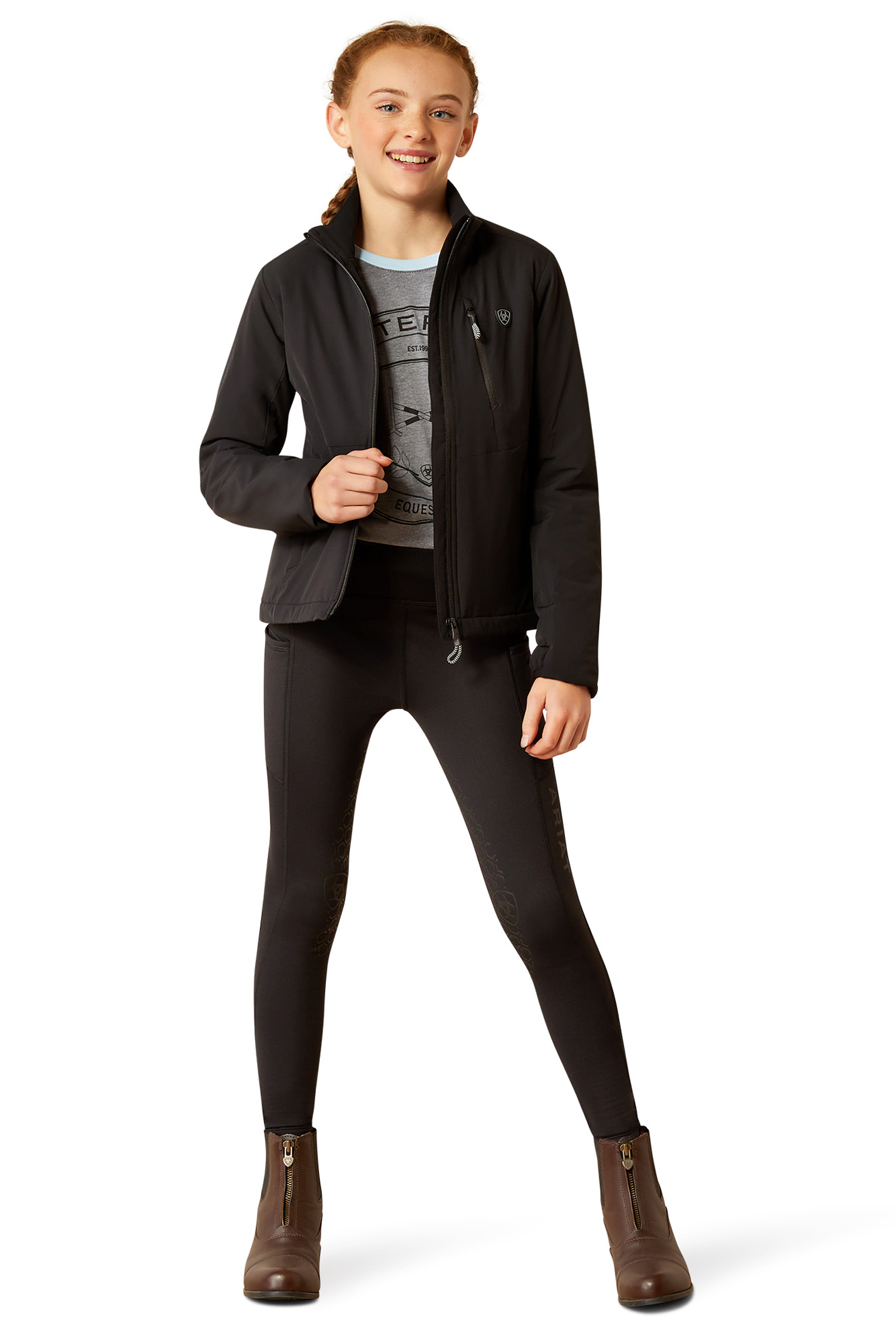 Ariat Rion StretchShell Dziecięca Kurtka Ocieplana