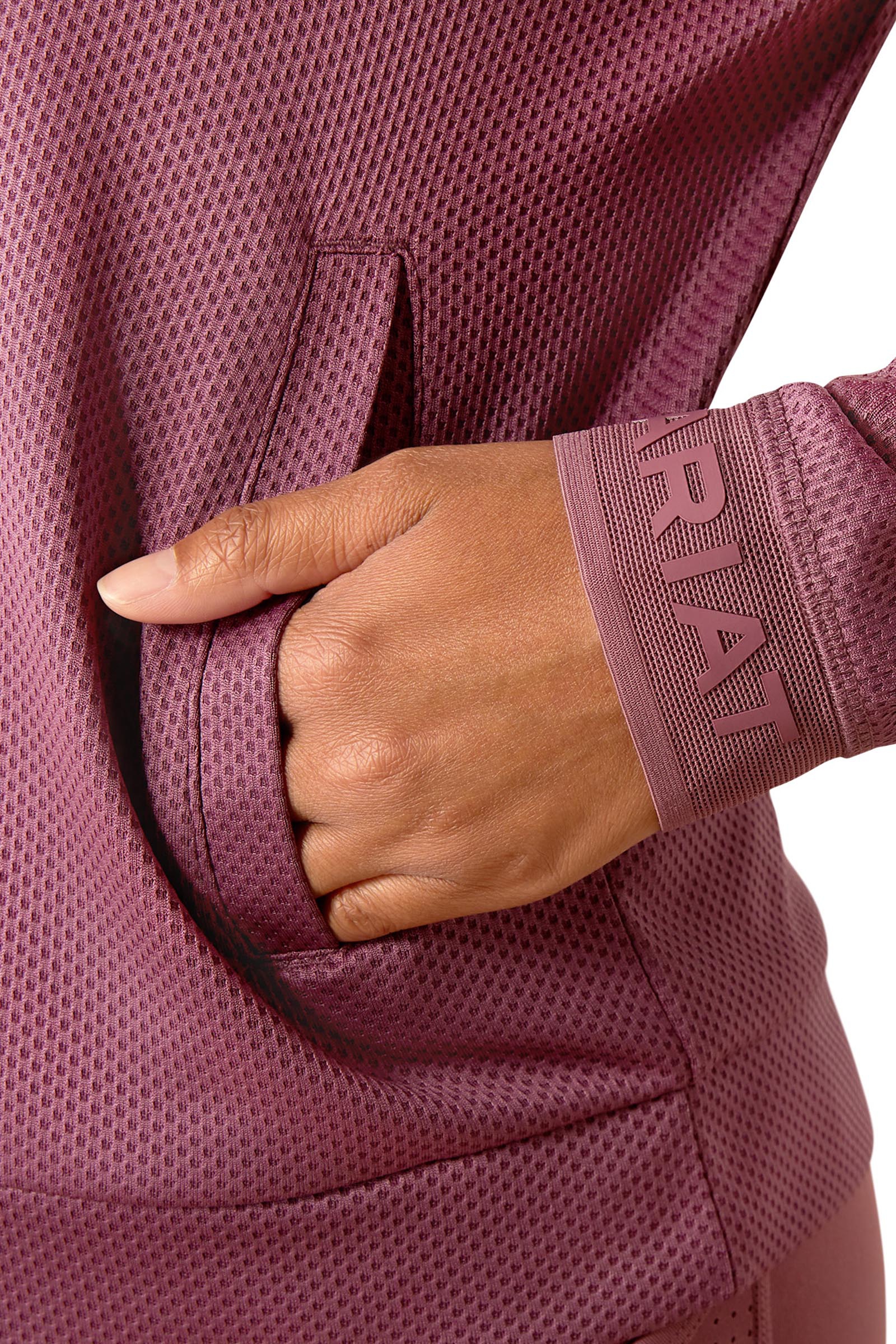 Ariat Breathe damska bluza z 1/2 zamkiem błyskawicznym