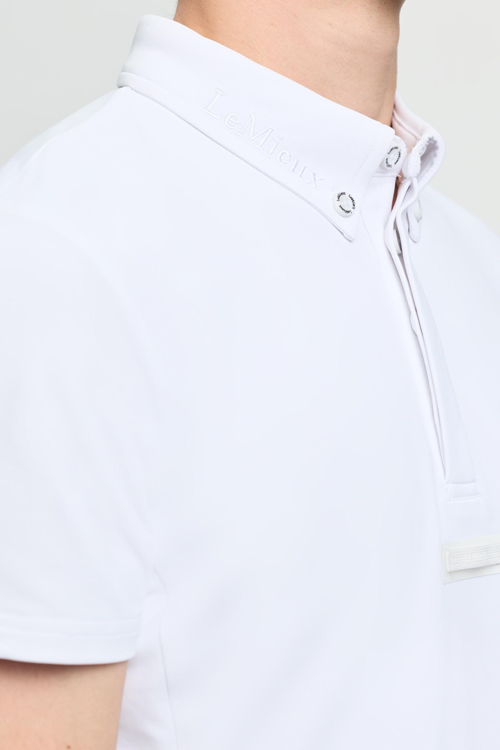 LeMieux męska koszula konkursowa z kr&oacute;tkim rękawem