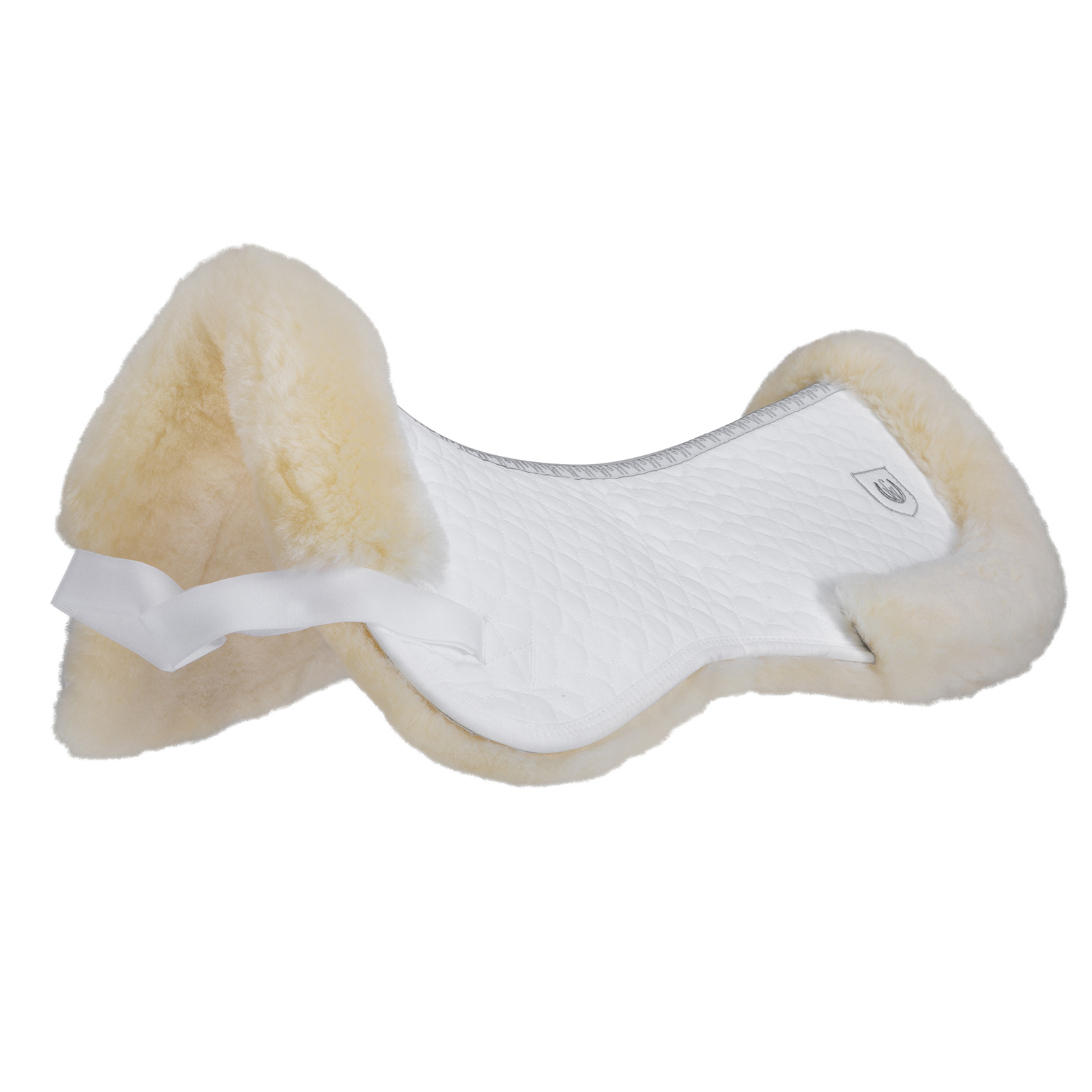 White/Off-white Christ Half Pad z krawędzią