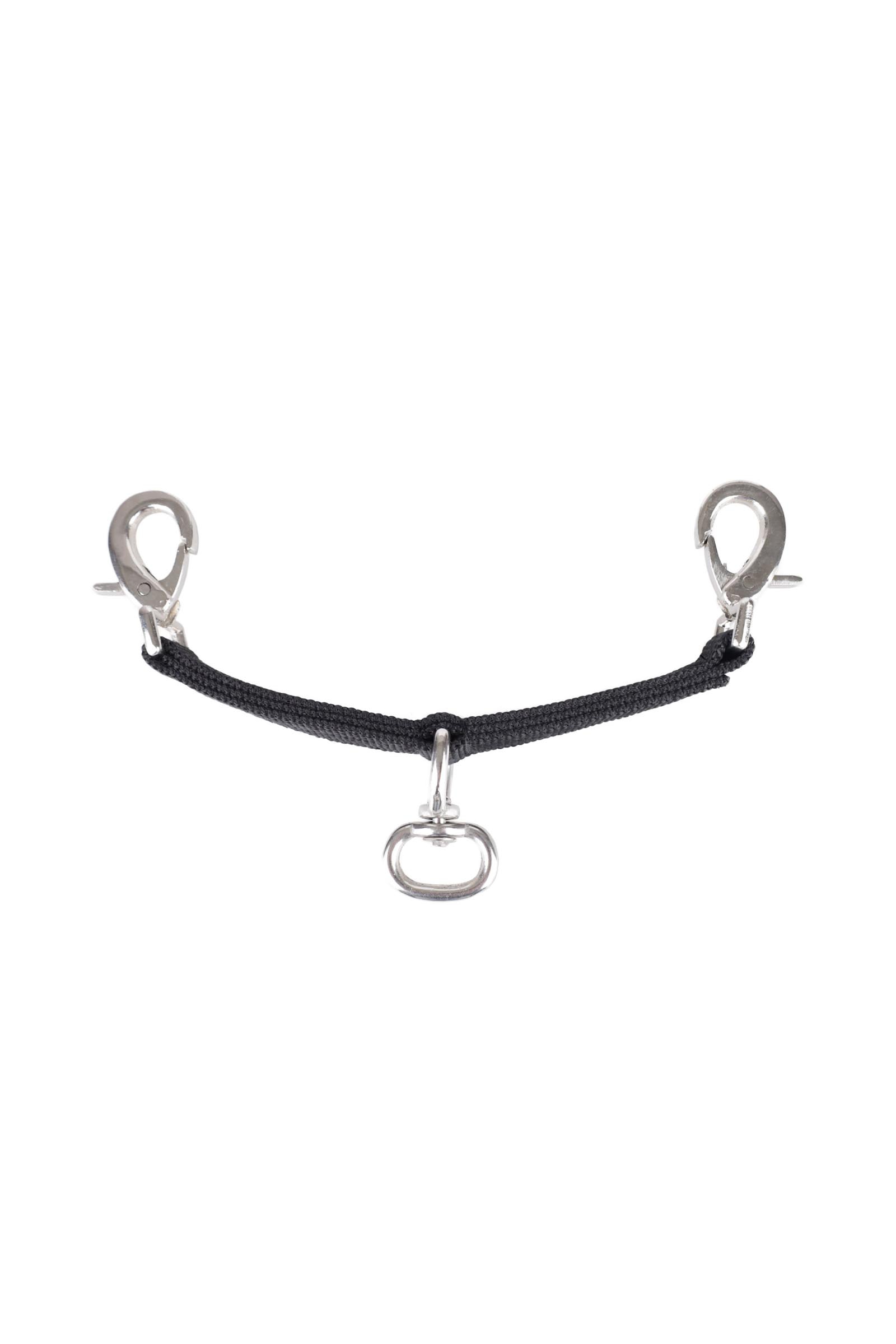 USG pasek do lonżowania z chromowanymi okuciami