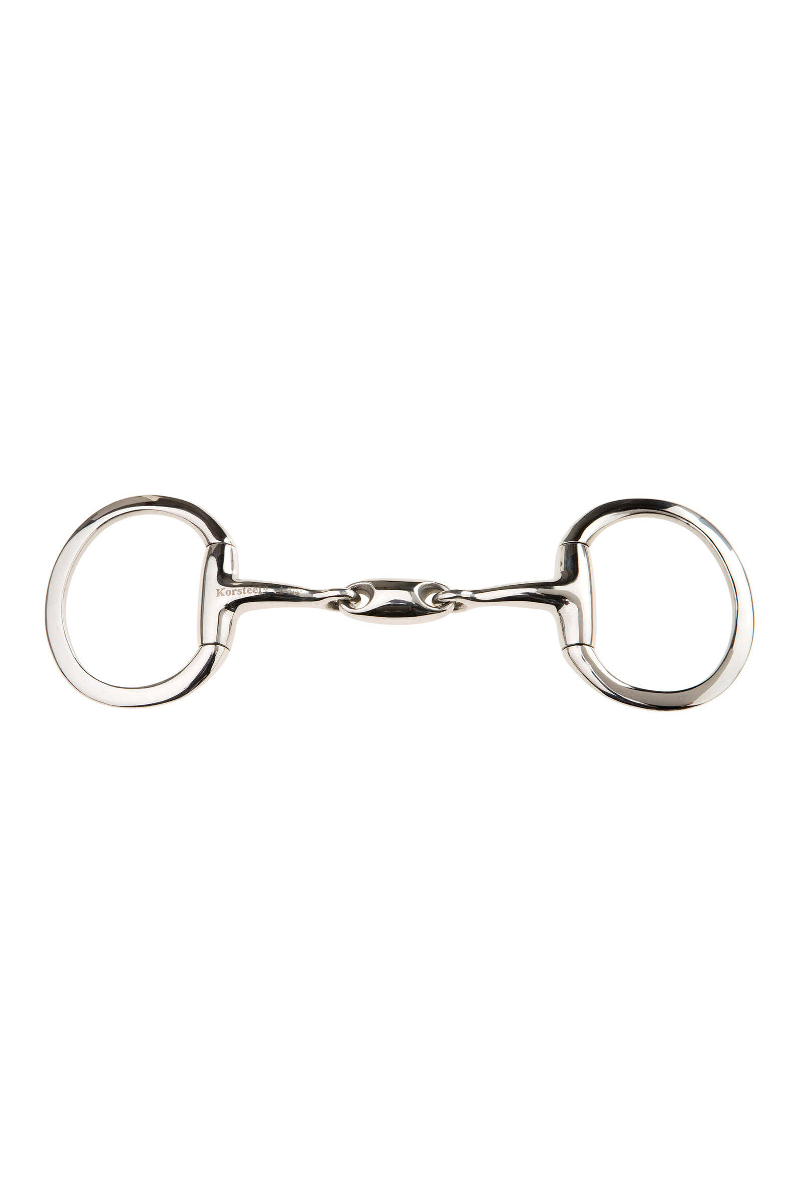 Jp Korsteel Stainless Steel Oval Link Eggbutt Snaffle Bit