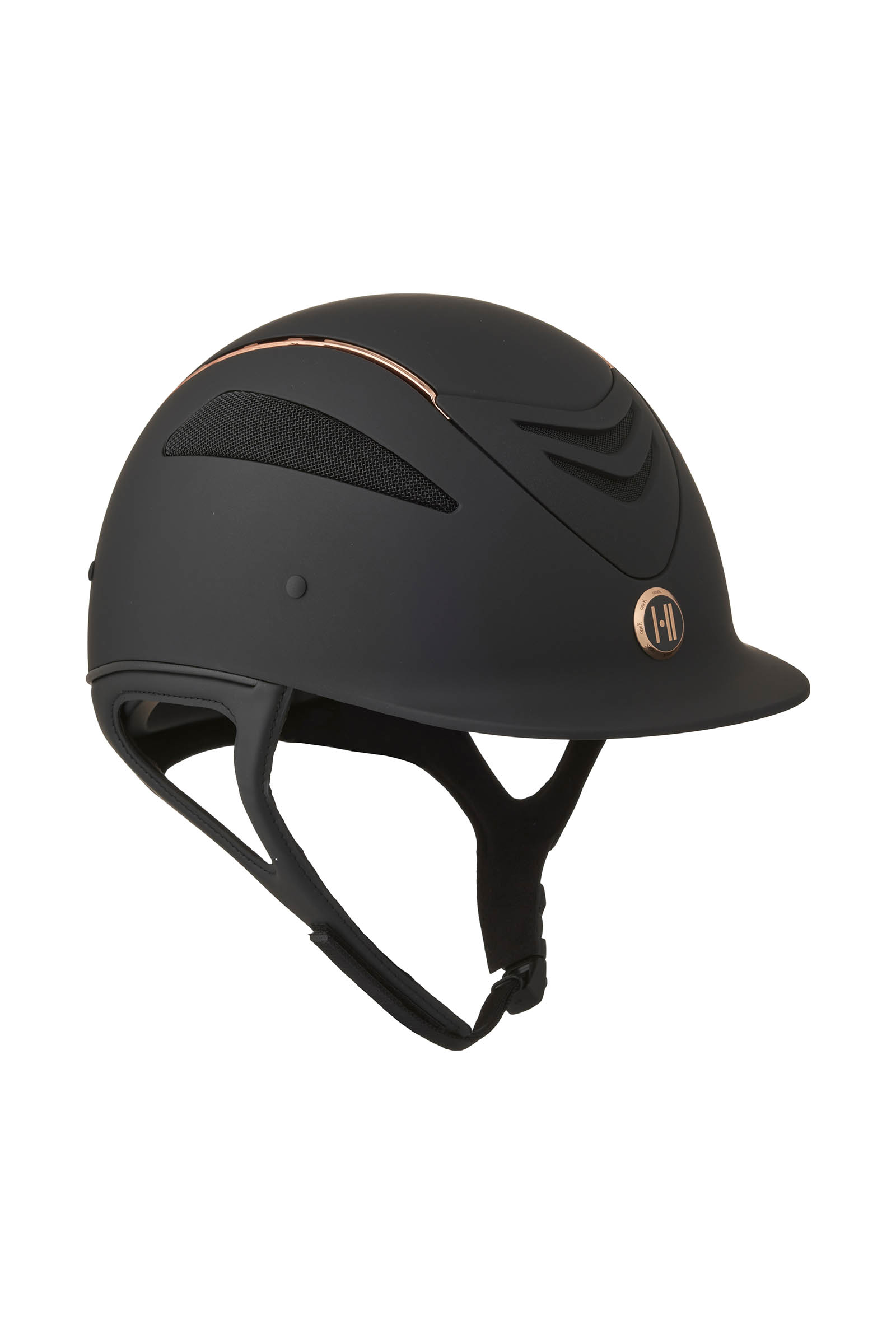OneK Defender Pro Matt Rosegold Pipe Kask jeździecki