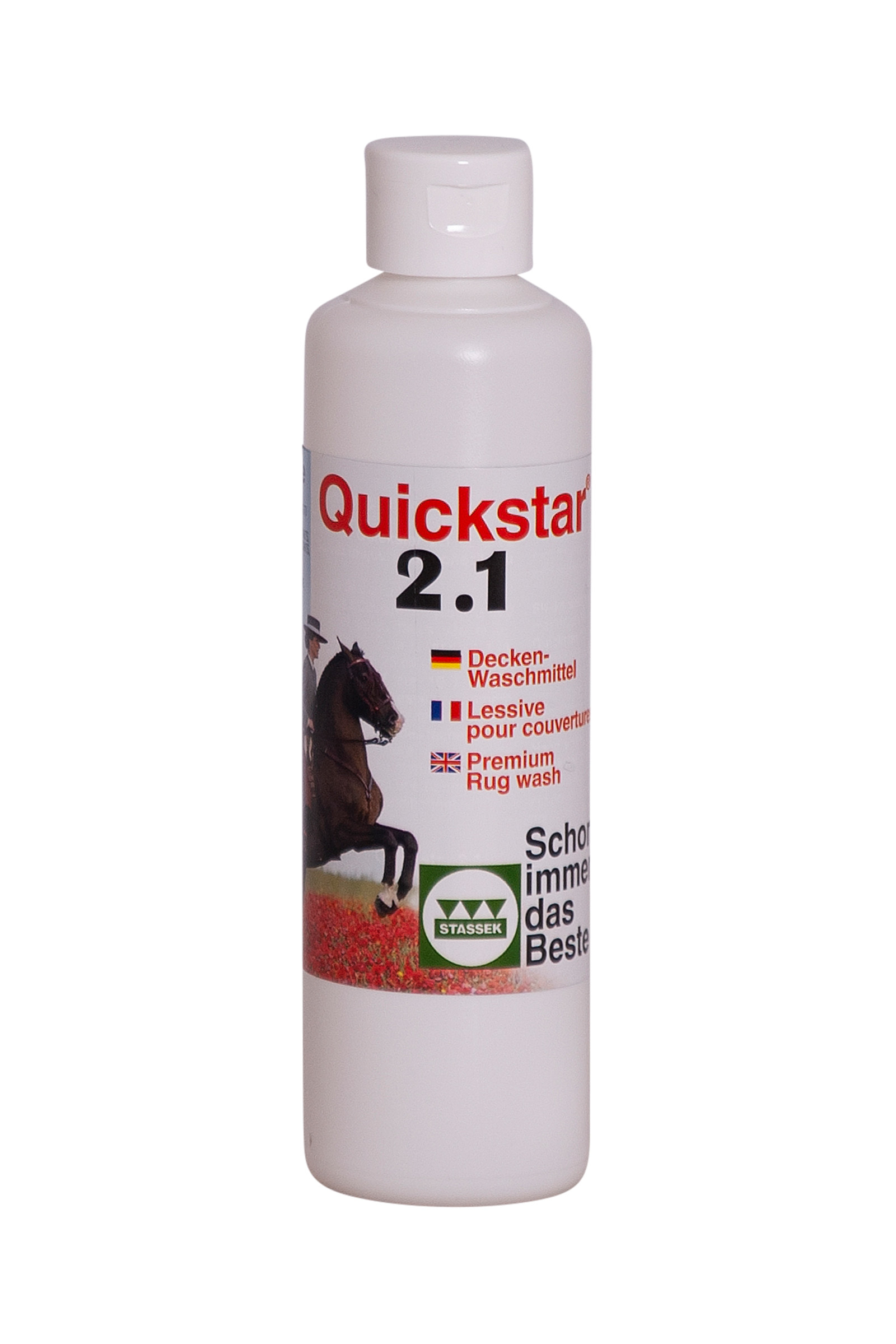 Stassek Quickstar 2.1 Premium Detergent do derek i czaprak&oacute;w, 250 ml