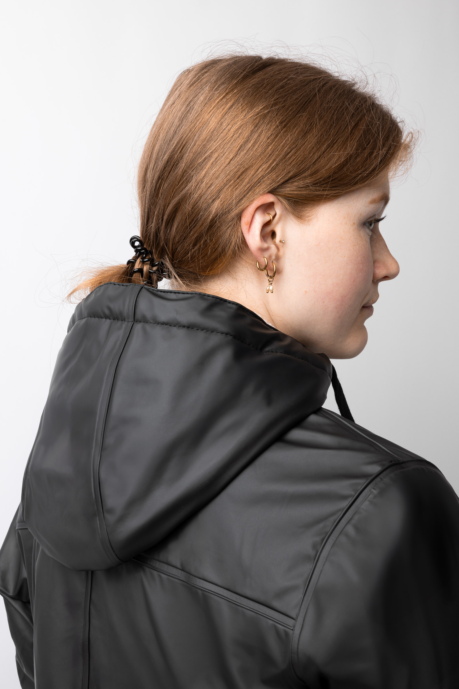 Damska kurtka przeciwdeszczowa z polarem Horze Billie