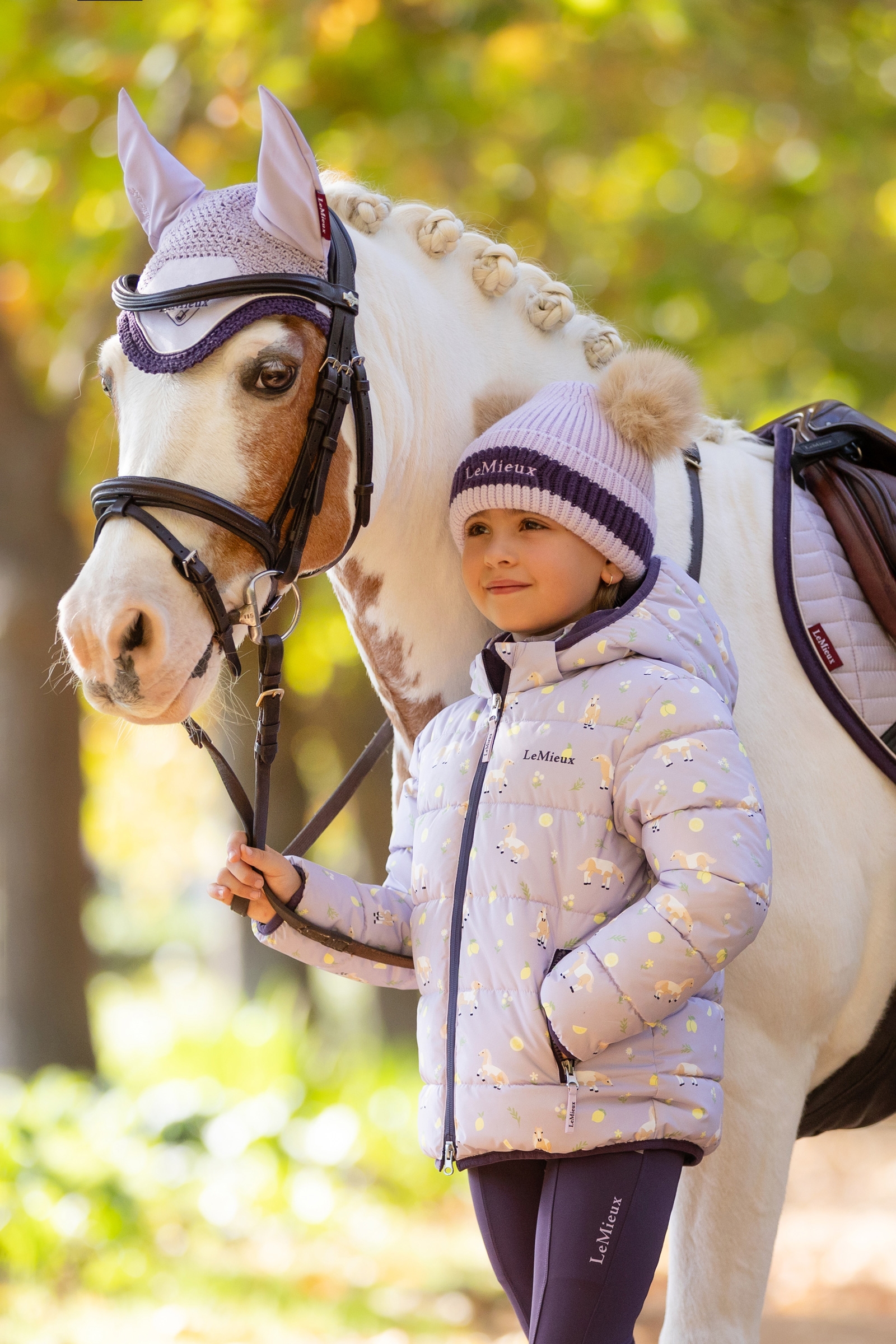 LeMieux Mini Lilo dziecięca pikowana kurtka
