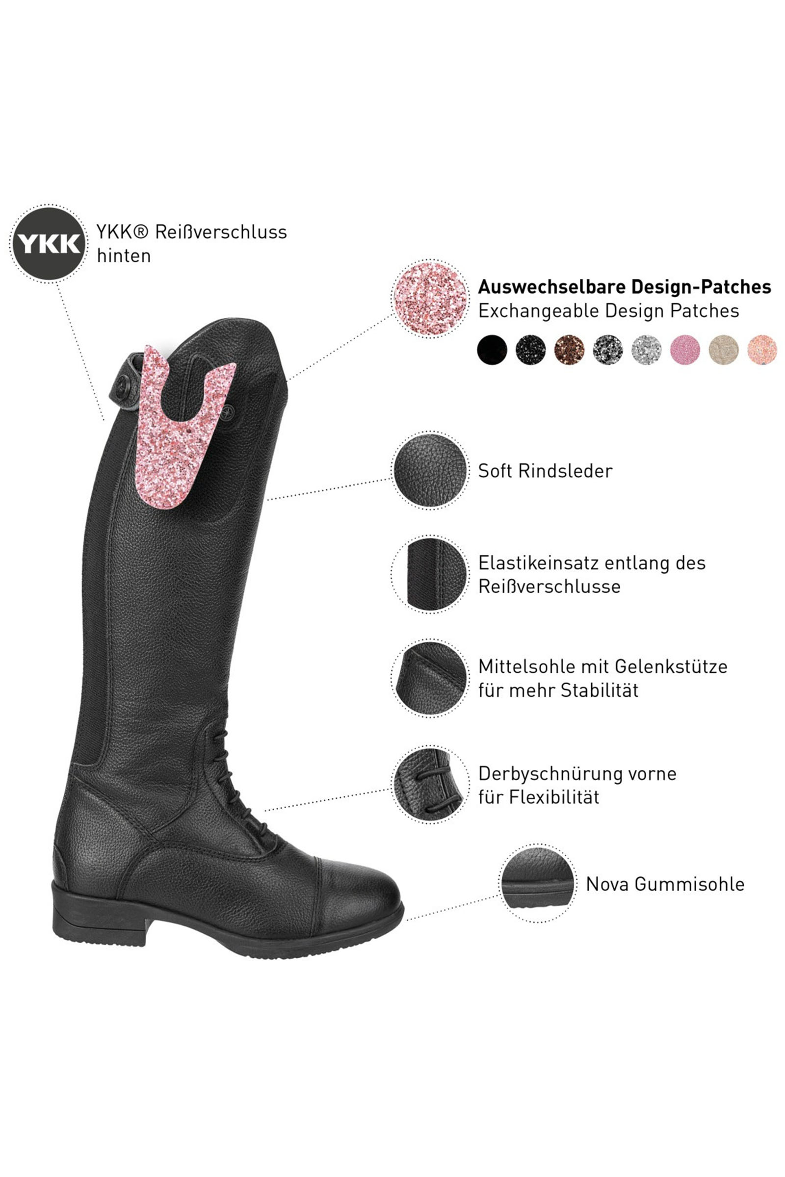 Suedwind Footwear Nova Kids Convertible Naszywki