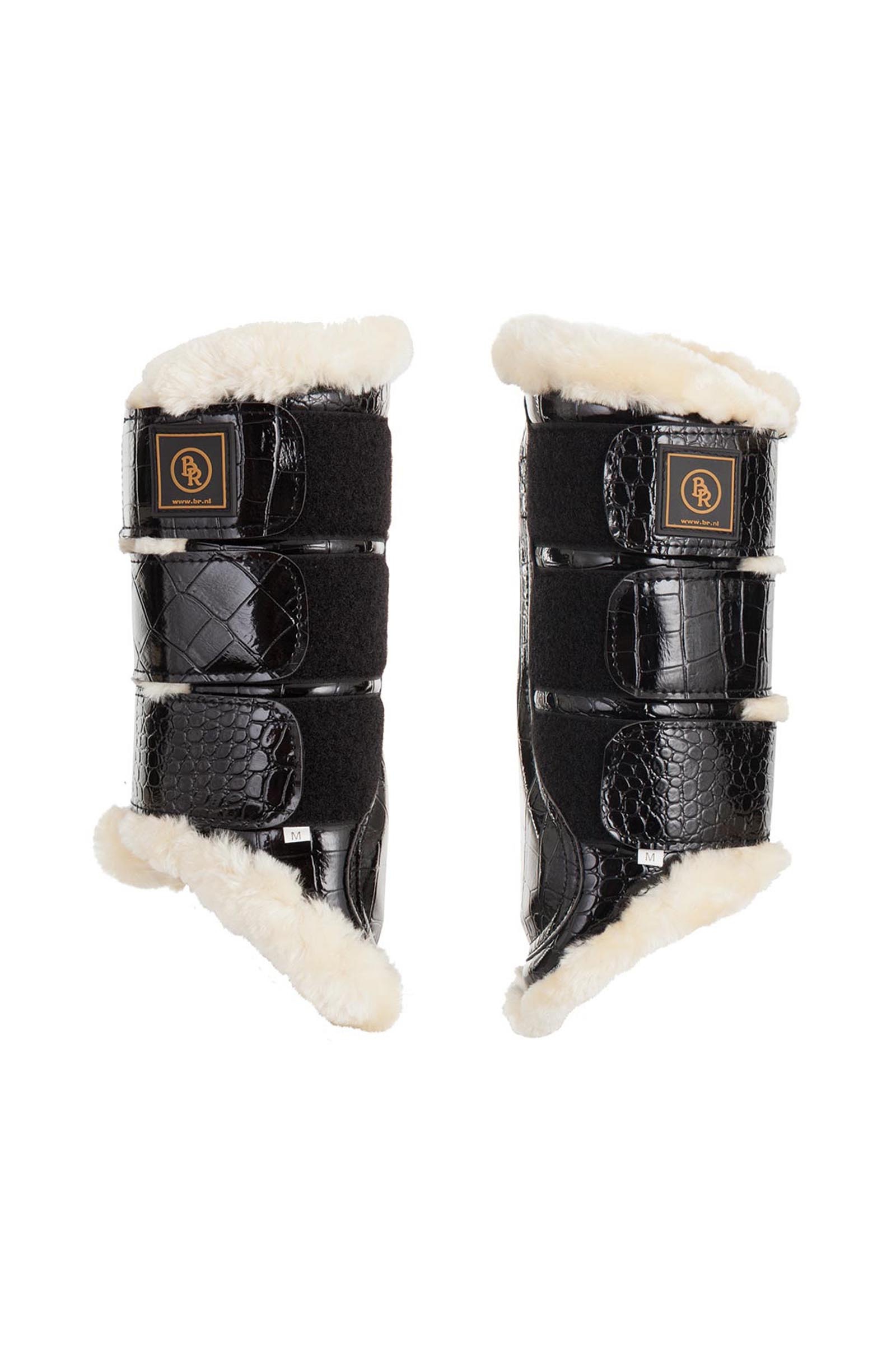 BR Majestic ochraniacze z ekologicznej lakierowanej sk&oacute;ry