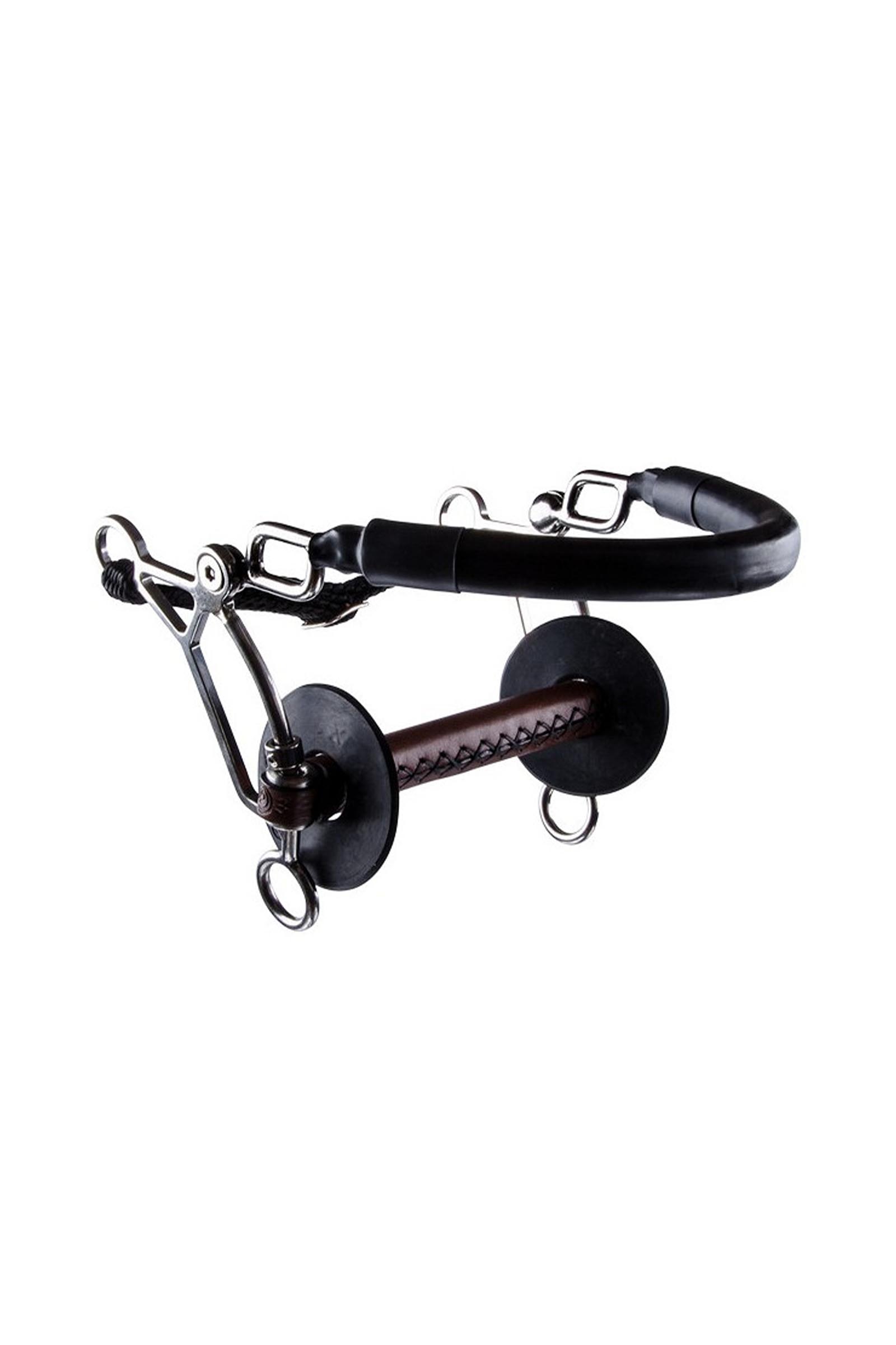 Sk&oacute;rzane kiełzno hackamore Trust Equestrian Combi Short Straight