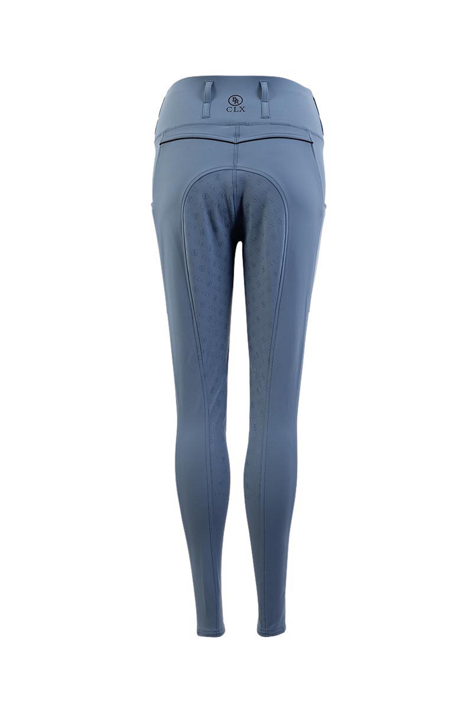 Moonlight Blue BR CLX mallas de equitaci&oacute;n para mujer con full seat de silicona