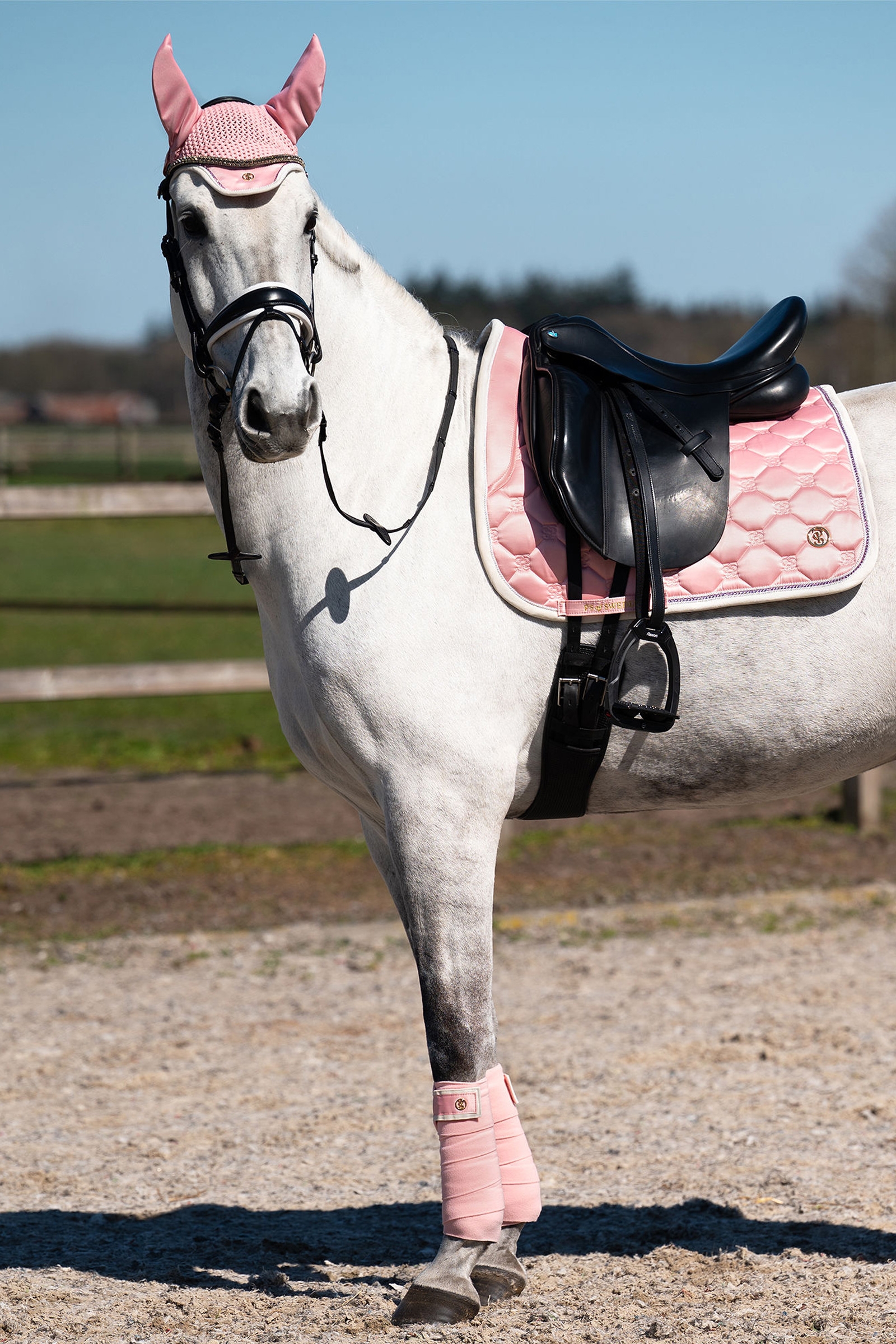 PS of Sweden Vintage Monogram Ear Bonnet