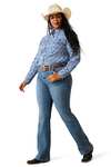 Ariat Naz Perfect Rise damskie bootcut jeansy