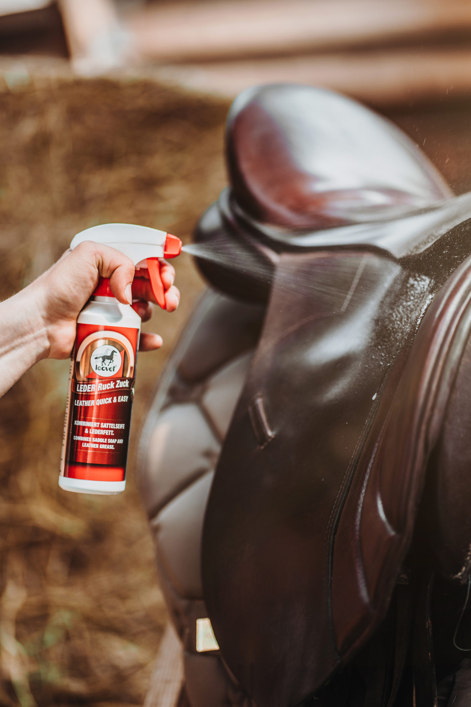 Leovet Leather Quick & Easy - mydło + smar