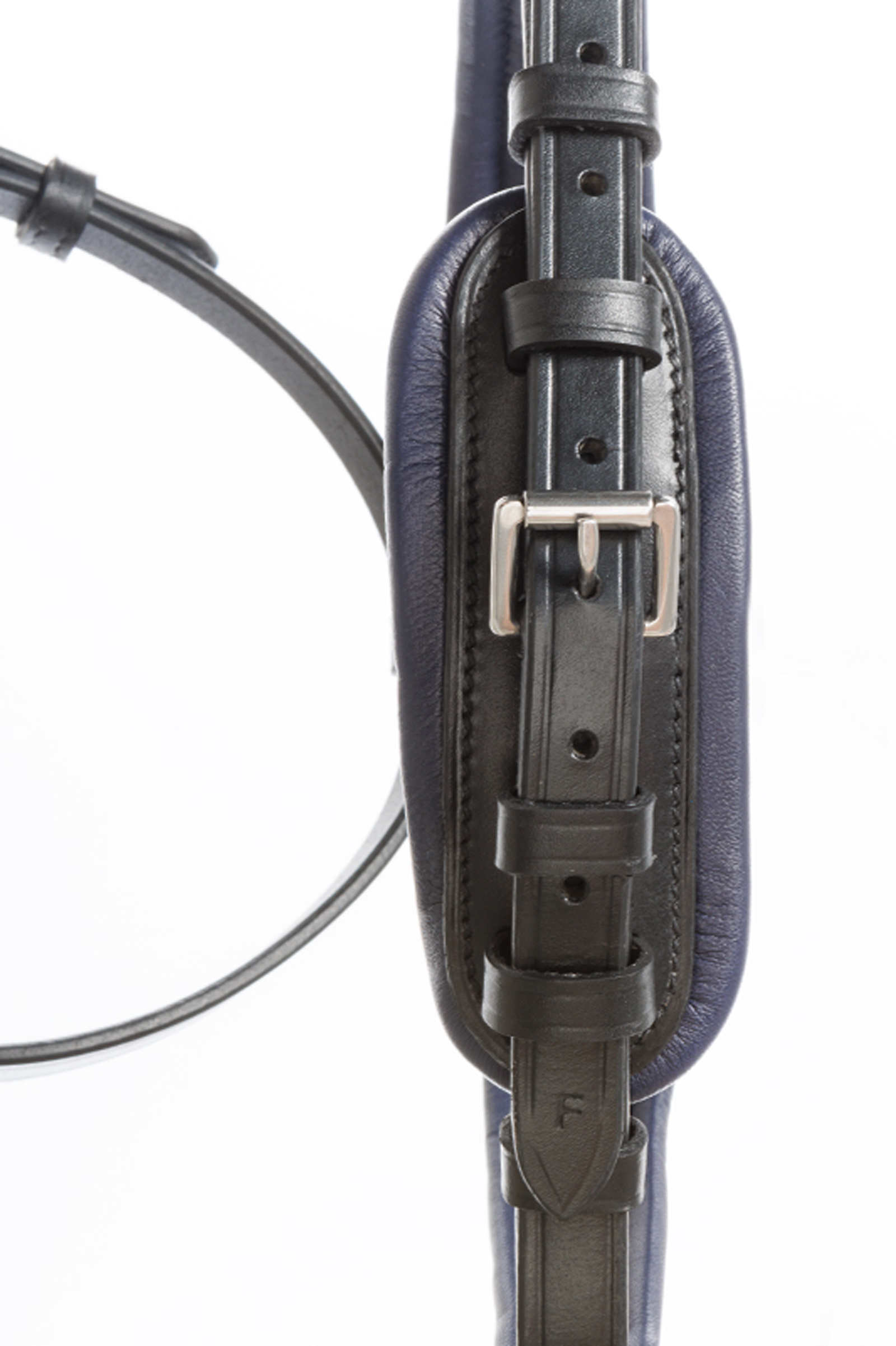 Ogłowie Kavalkade Ocean crank z nachrapnikiem i paskiem pod brodę