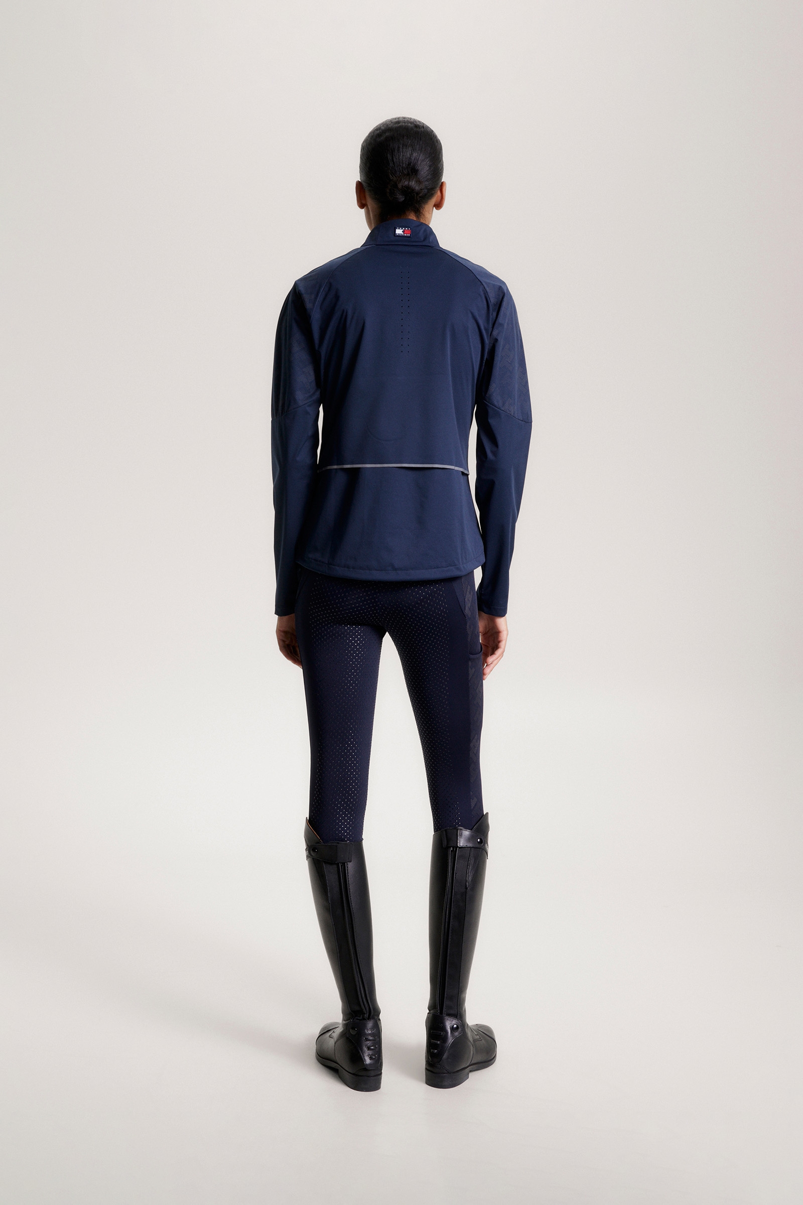 Tommy Hilfiger Equestrian Zurich Odblaskowa Kurtka Przeciwdeszczowa