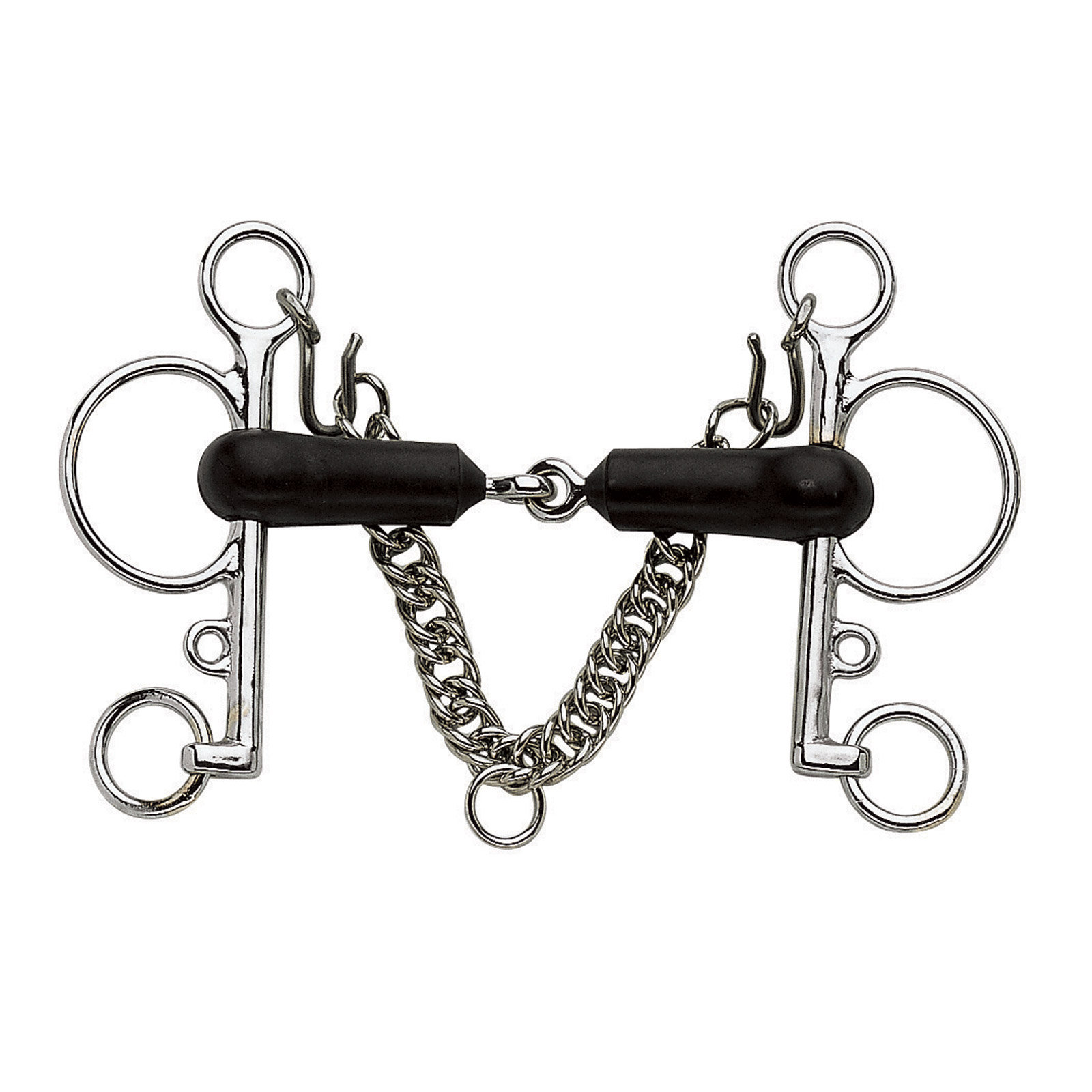 Sprenger Rubber Pelham elastyczne, jednoprzegubowe