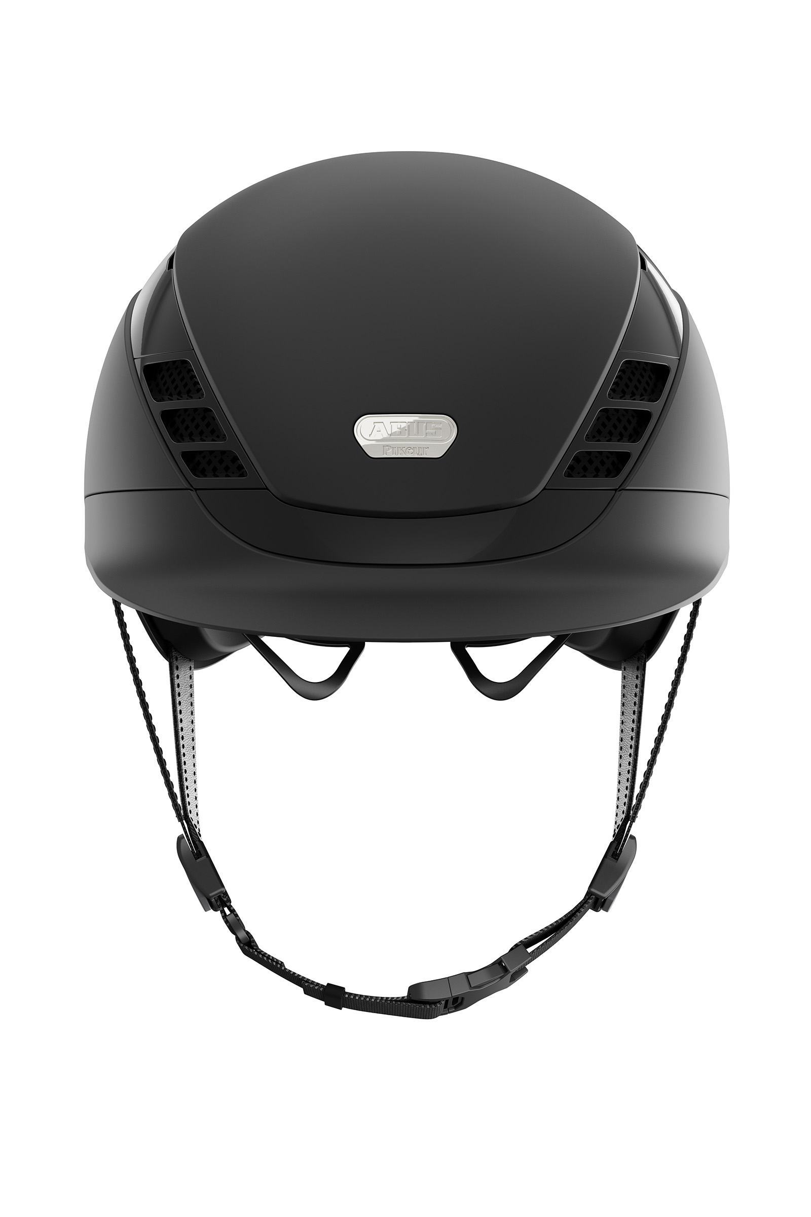 Black Abus Pikeur AirLuxe Pure Kask jeździecki