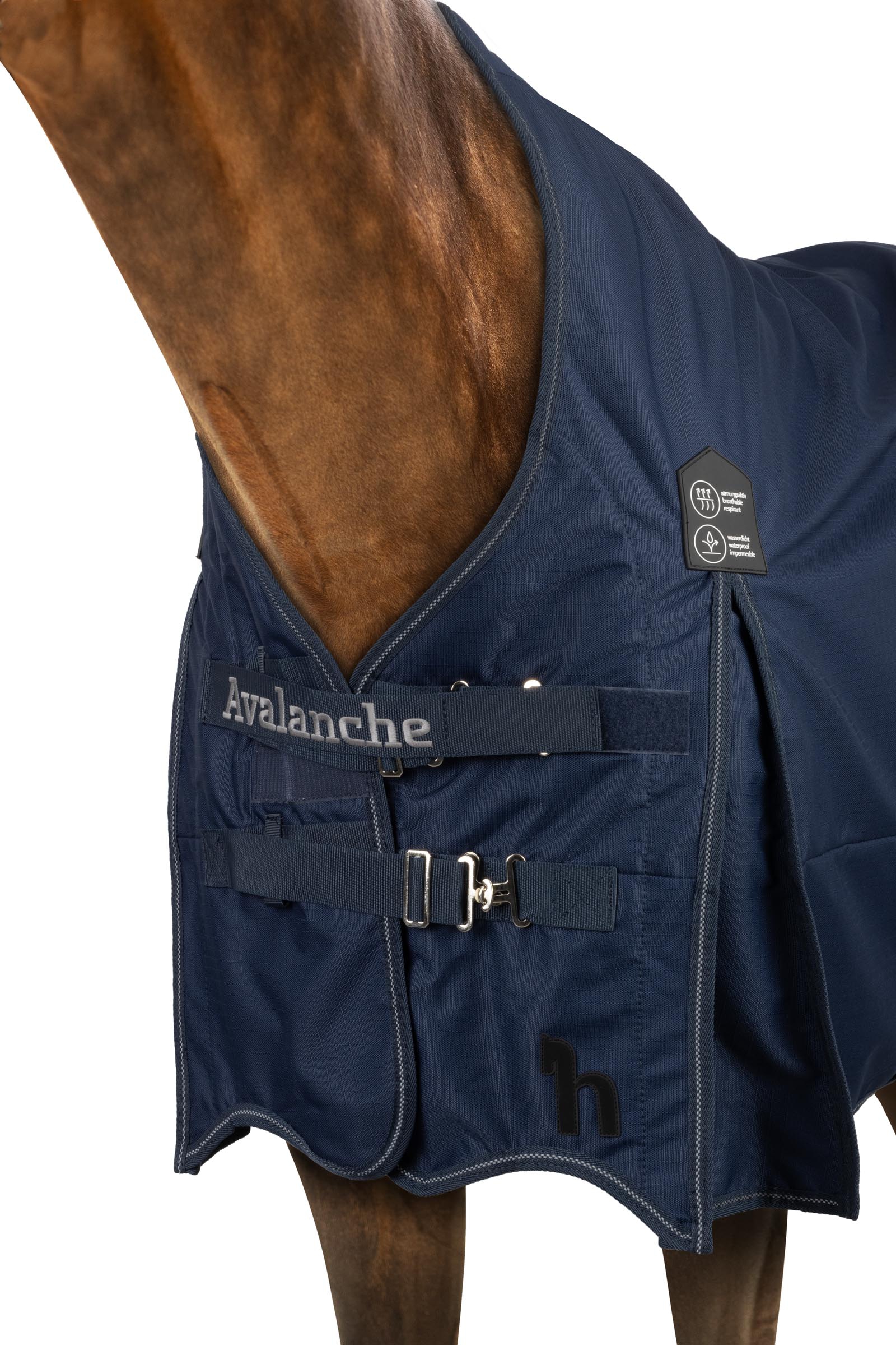 Derka padokowa/przeciwdeszczowa Horze Lite/Medium, podszyta polarem