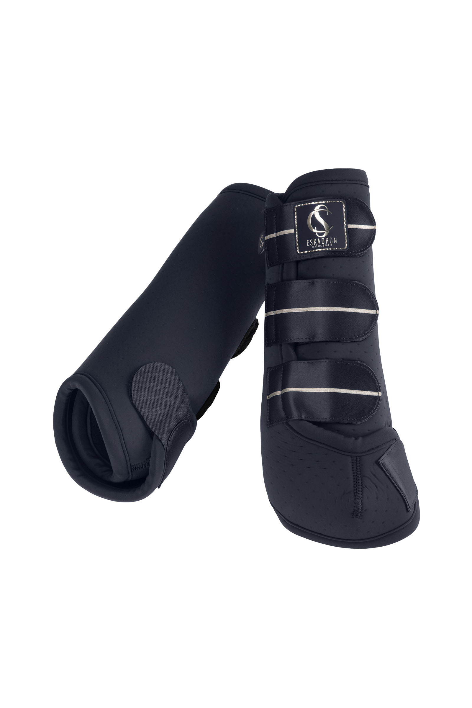 navy Eskadron Classic Sports SS25 Pro Dressage ochraniacze skokowe, przednie