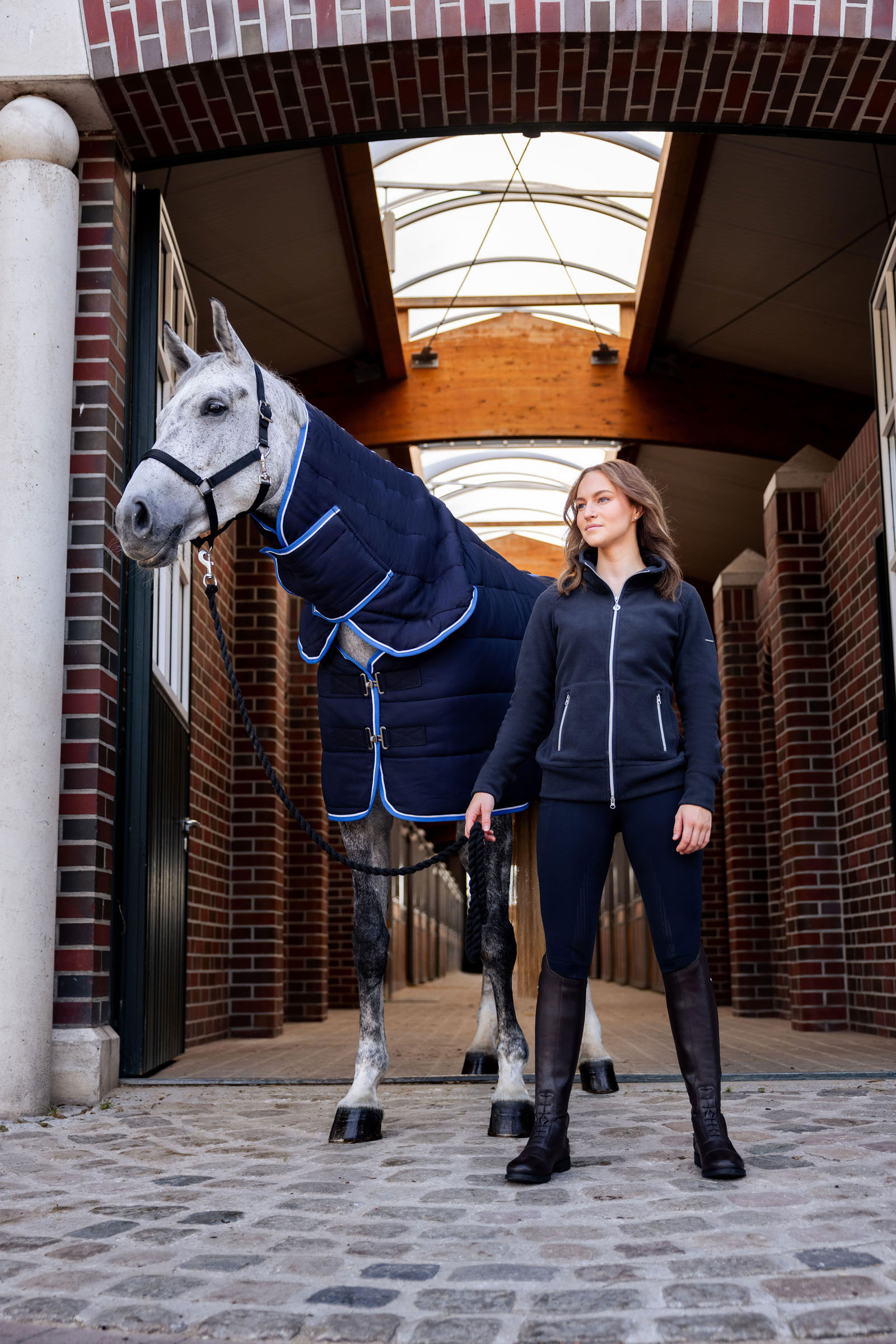 Derka stajenna Horze Glasgow / derka na całą szyję, 250g