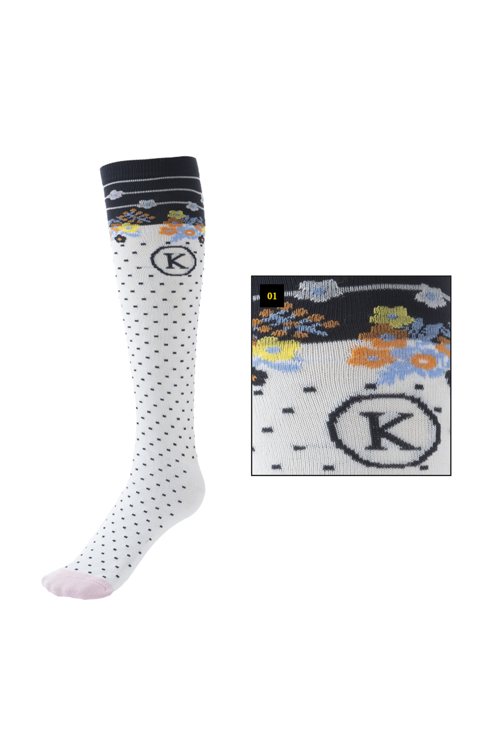 Kavalkade Kaval Socks Letnie cienkie skarpetki jeździeckie