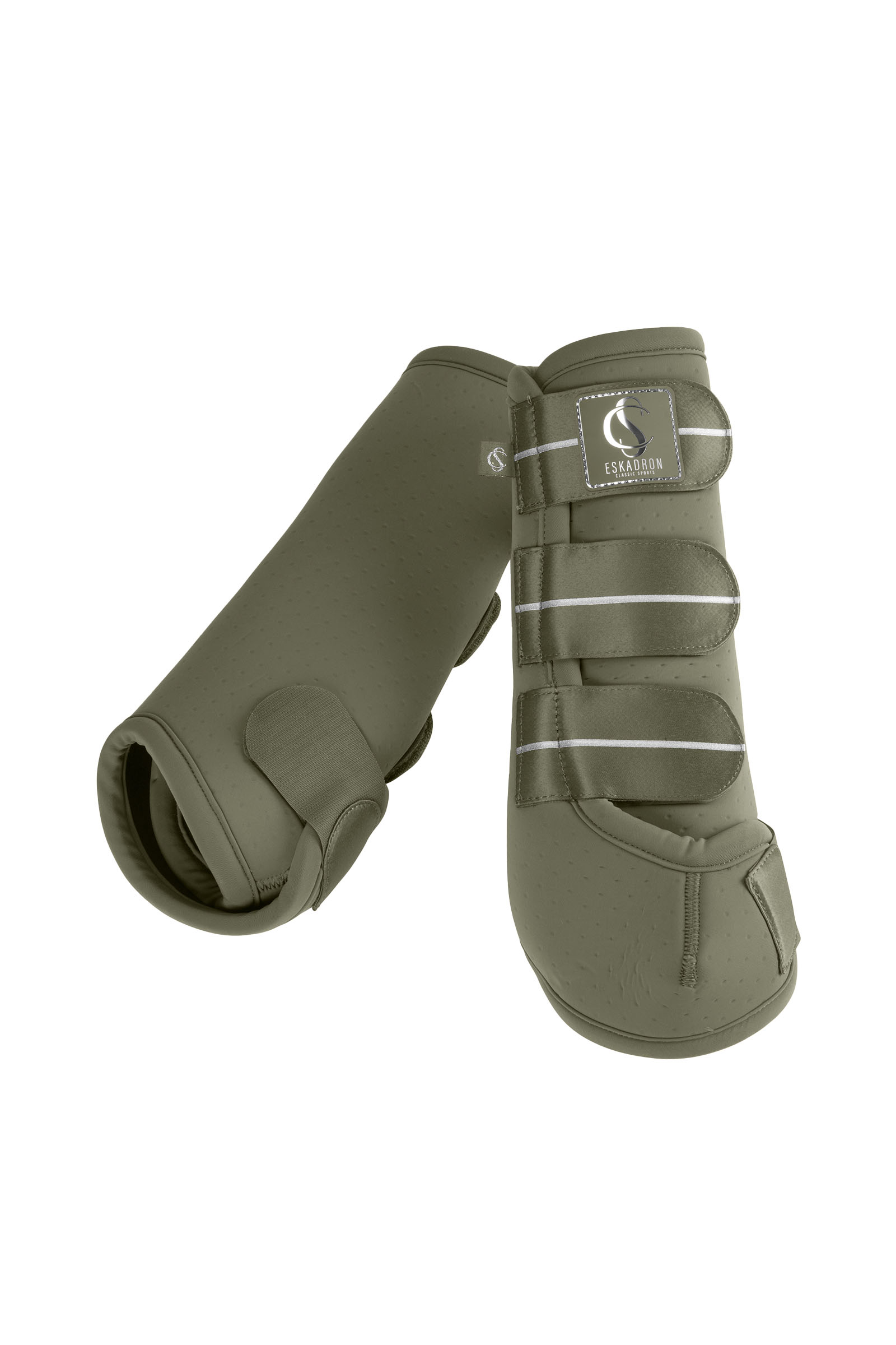 dusty olive Eskadron Classic Sports SS25 Pro Dressage ochraniacze skokowe, przednie